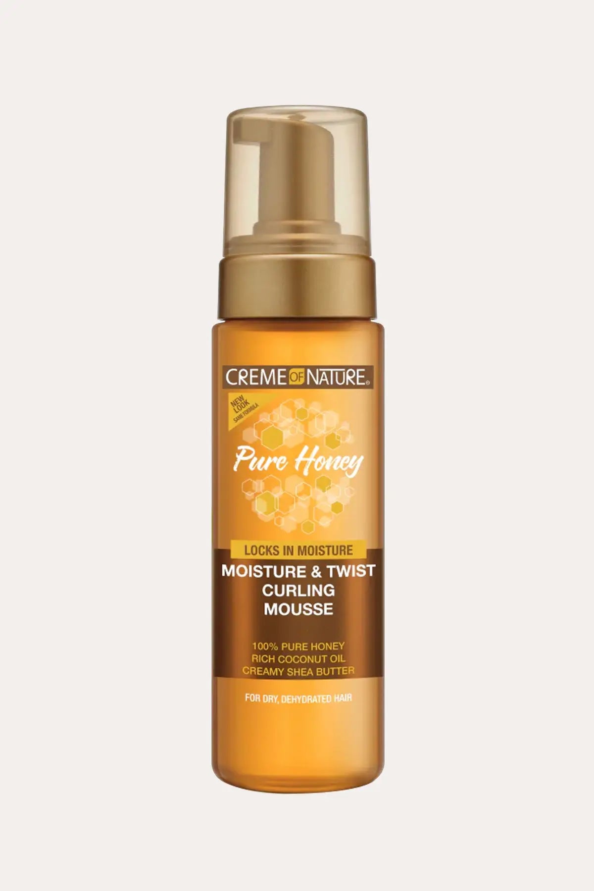 CREME OF NATURE PURE HONEY MOISTURE & TWIST CURLING MOUSSE 7oz - BSW BEAUTY CANADA