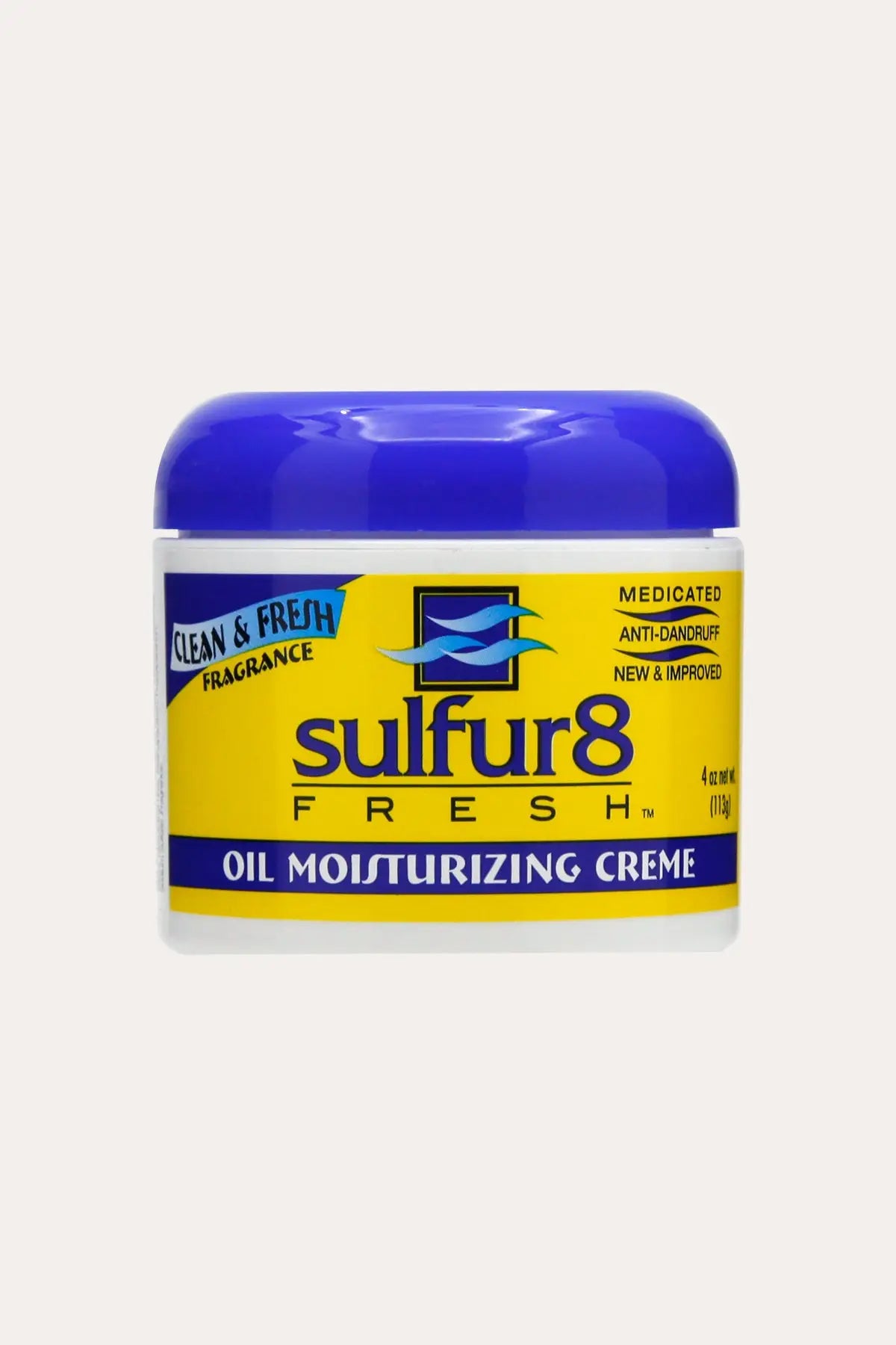 SULFUR8 FRESH OIL MOISTURIZING CREME 4oz - BSW BEAUTY CANADA