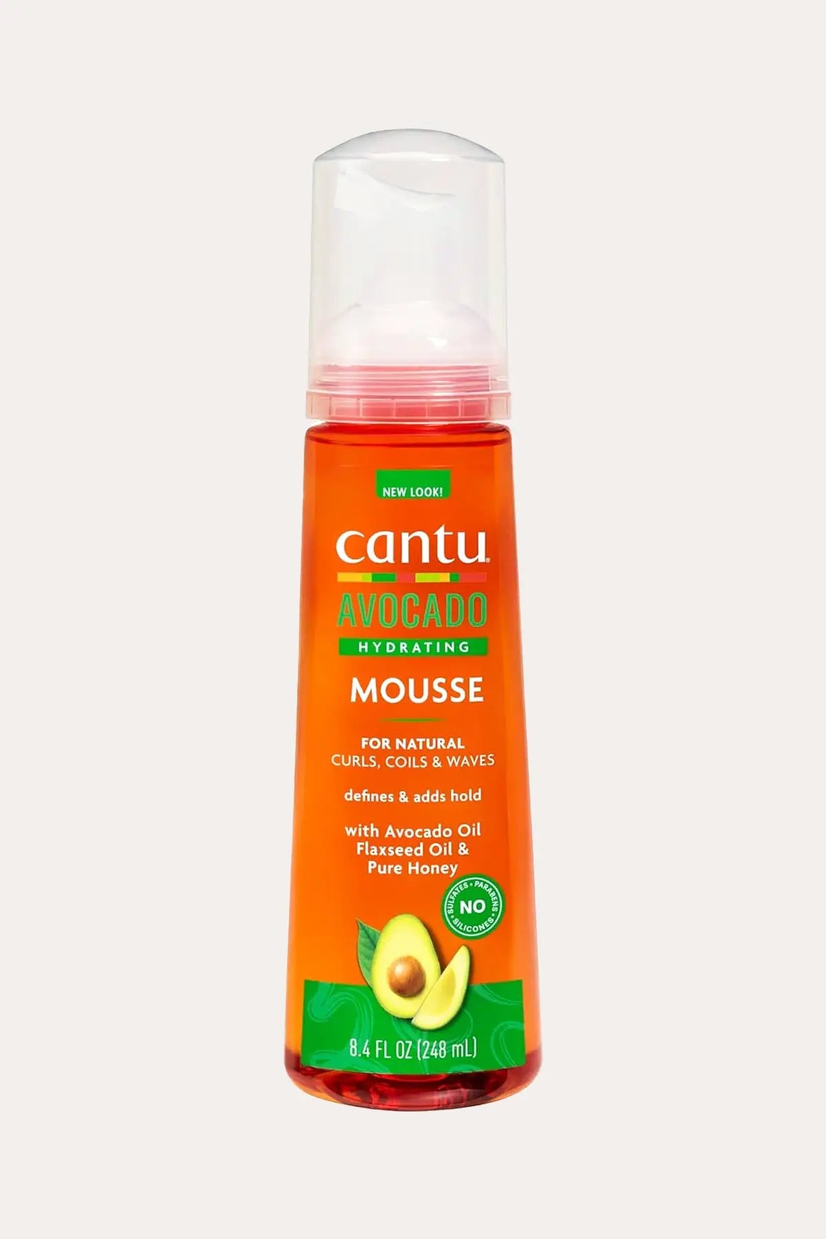 CANTU AVOCADO HYDRATING STYLING MOUSSE 8.4oz - BSW BEAUTY CANADA