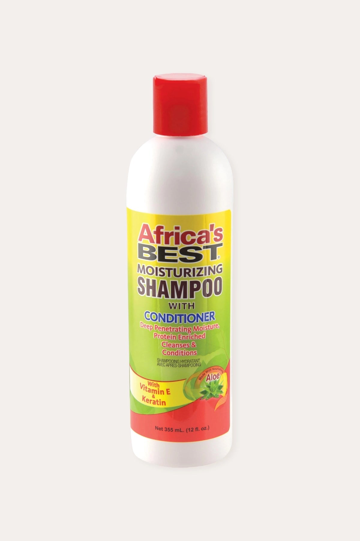 AFRICA'S BEST MOISTURE SHAMPOO WITH CONDITIONER 12oz AFRICA'S BEST