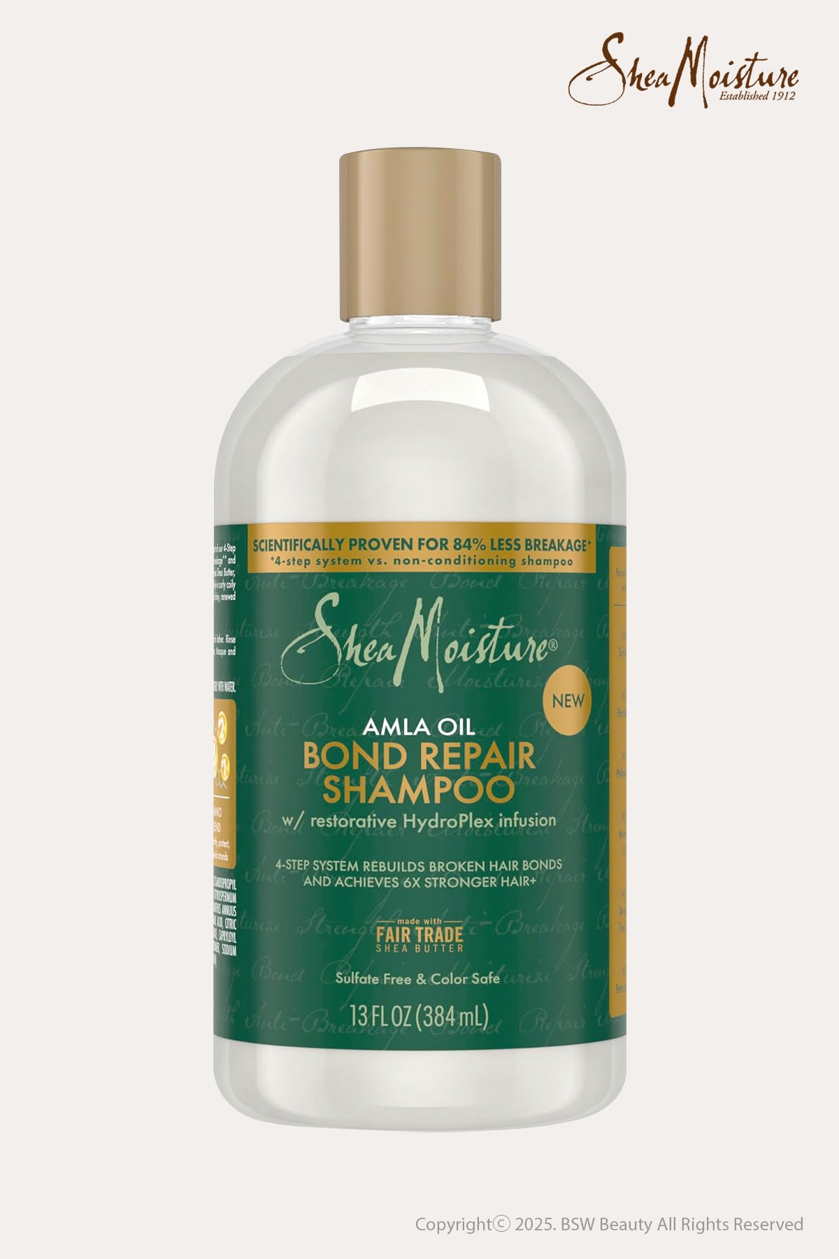 SHEA MOISUTRE BOND REPAIR SHAMPOO 13oz - BSW BEAUTY CANADA