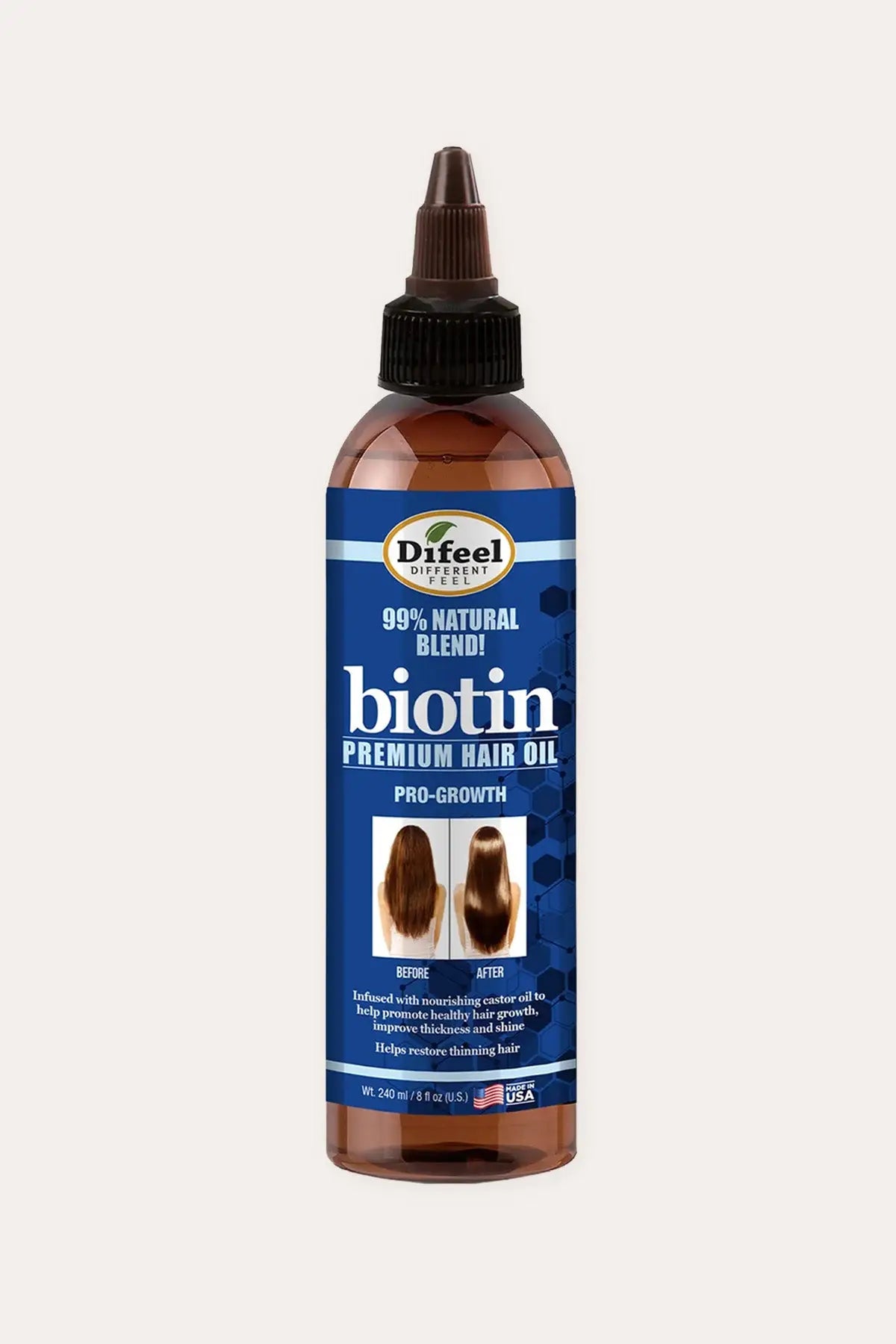 DIFEEL BIOTIN PRO GROWTH PREMIUM HAIR OIL 8oz