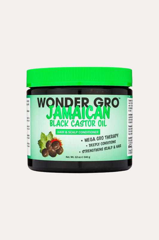 WONDER GRO JAMAICAN BLACK CASTOR OIL HAIR&SCALP CONDITIONER 12oz WONDER GRO