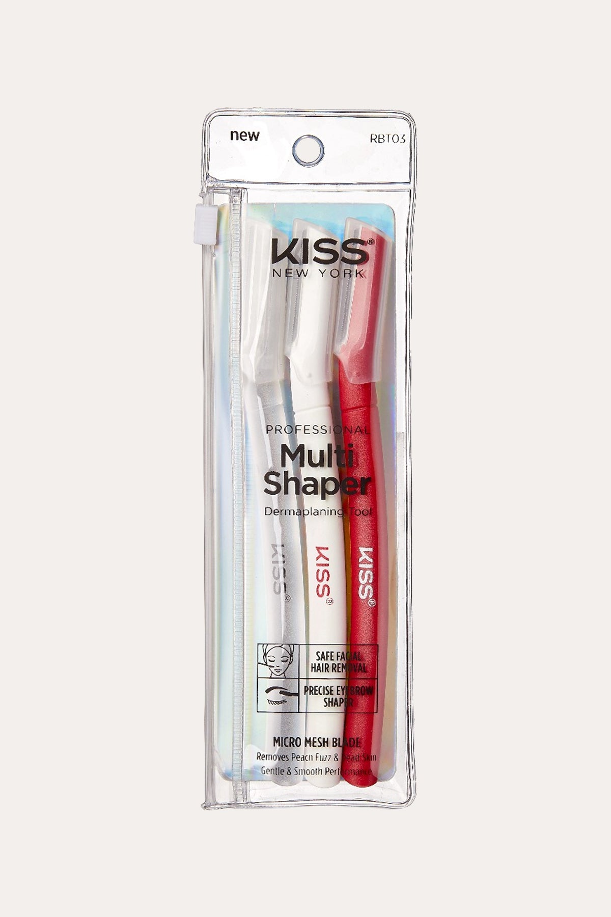 KISS NEW YORK PROFESSIONAL MULTI SHARER DERMAPLANING TOOL - BSW BEAUTY CANADA