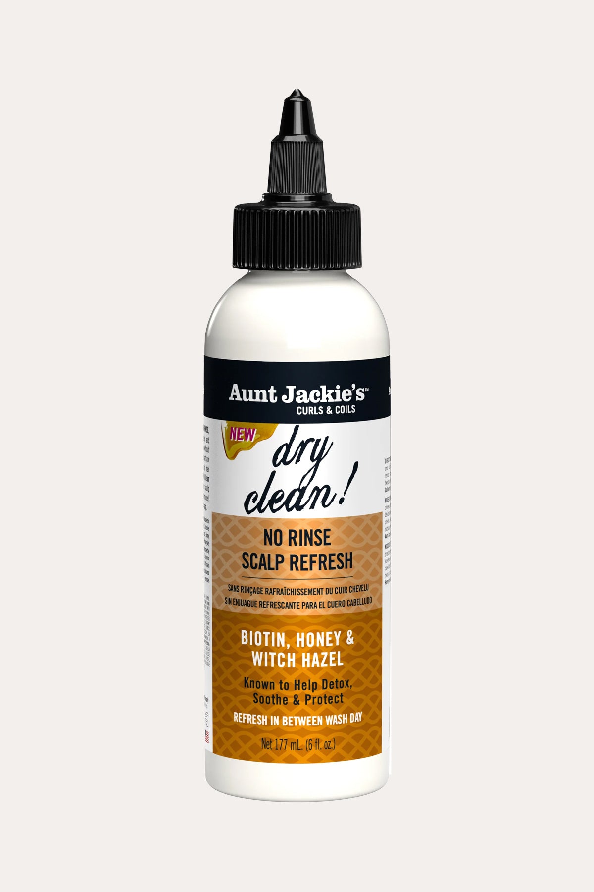 AUNT JACKIES DRY CLAEAN! NO RINSE SCALP REFRESHER 6oz - BSW BEAUTY CANADA