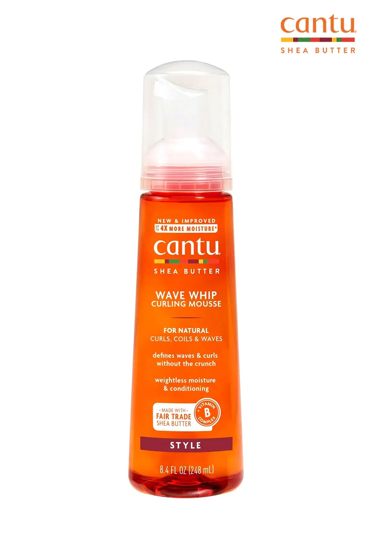CANTU FOR NATURAL HAIR WAVE WHIP CURLING MOUSSE 8.4oz - BSW BEAUTY CANADA