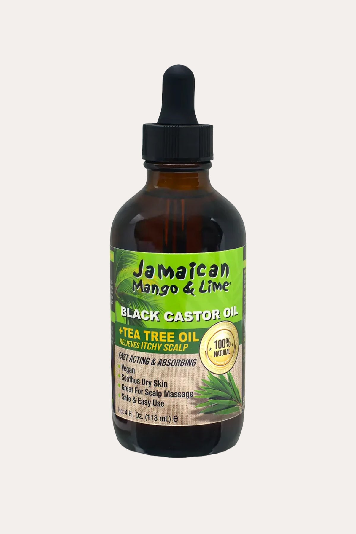JAMAICAN MANGO & LIME BLACK CASTOR OIL - TEA TREE