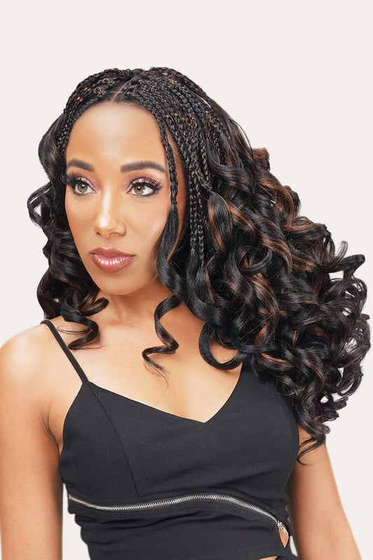 ZURY PRE-STRETCHED FRENCH CURL BRAID 10X 24" ZURY