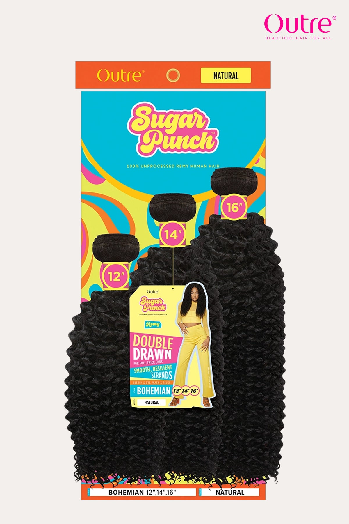 OUTRE SUGAR PUNCH - BOHEMIAN CURL MULTI 3PCS - BSW BEAUTY CANADA