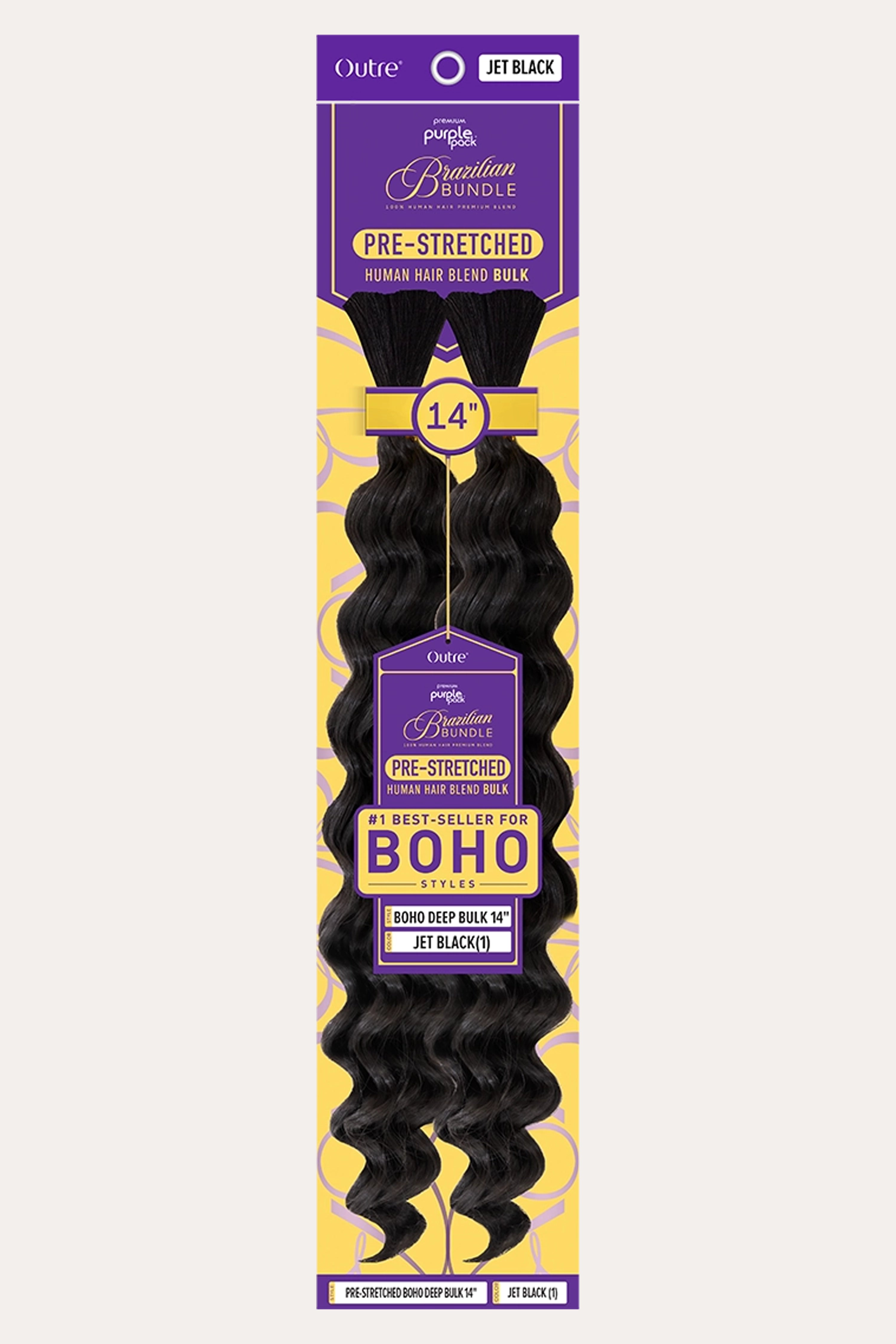 OUTRE PURPLE PACK-BRAZILIAN - BOHO DEEP BULK 14"