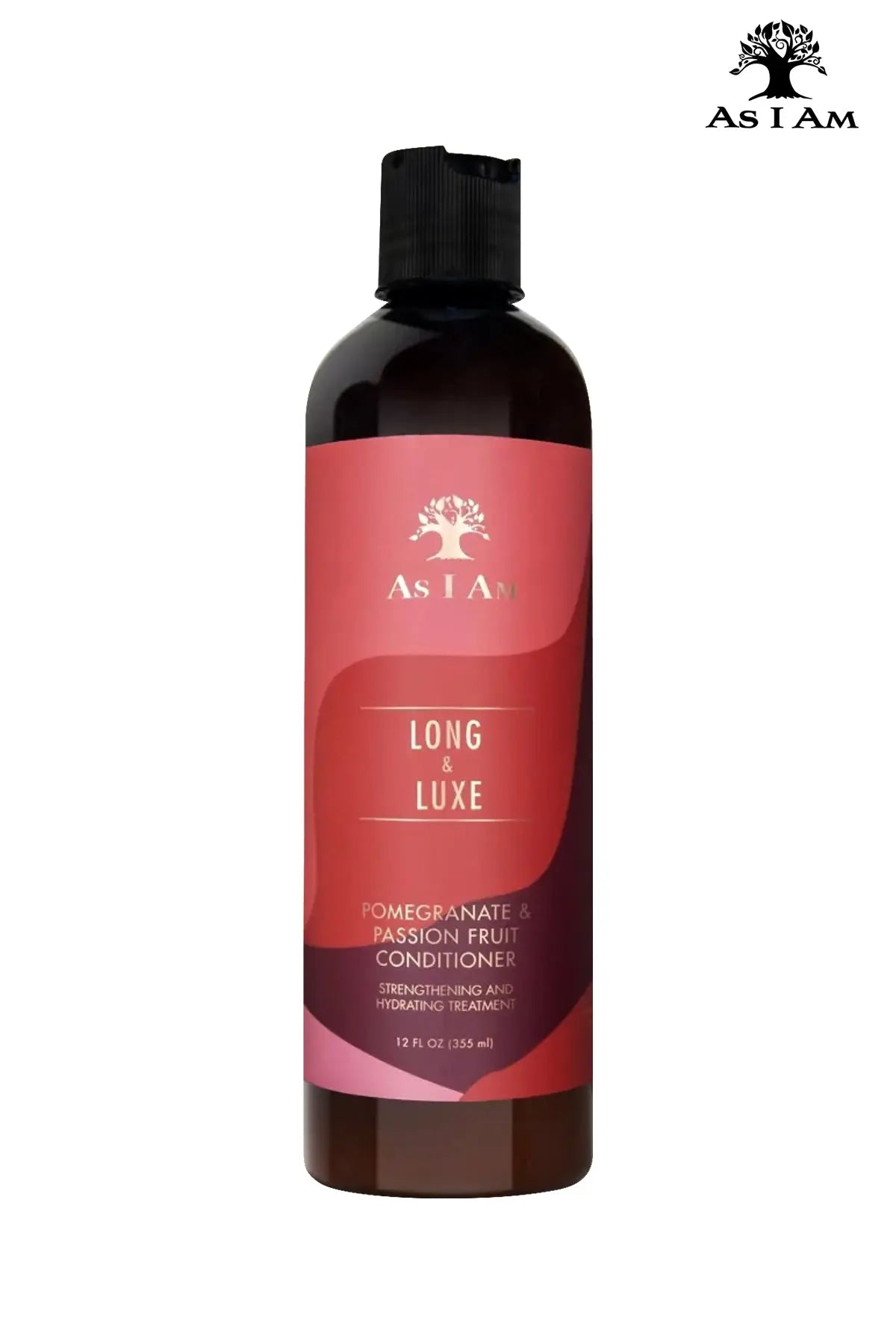 AS I AM LONG AND LUXE POMEGRANATE & PASSION FRUIT CONDITIONER 12oz - BSW BEAUTY CANADA