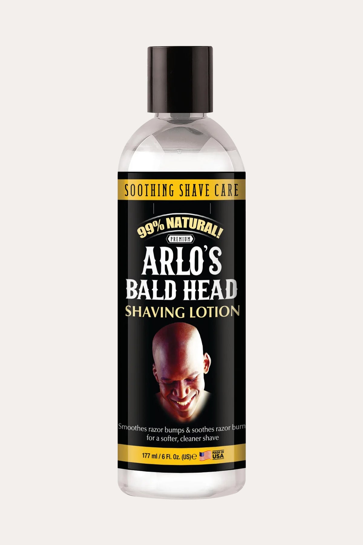 ARLO'S BALD HEAD SHAVING LOTION 6oz - BSW BEAUTY CANADA