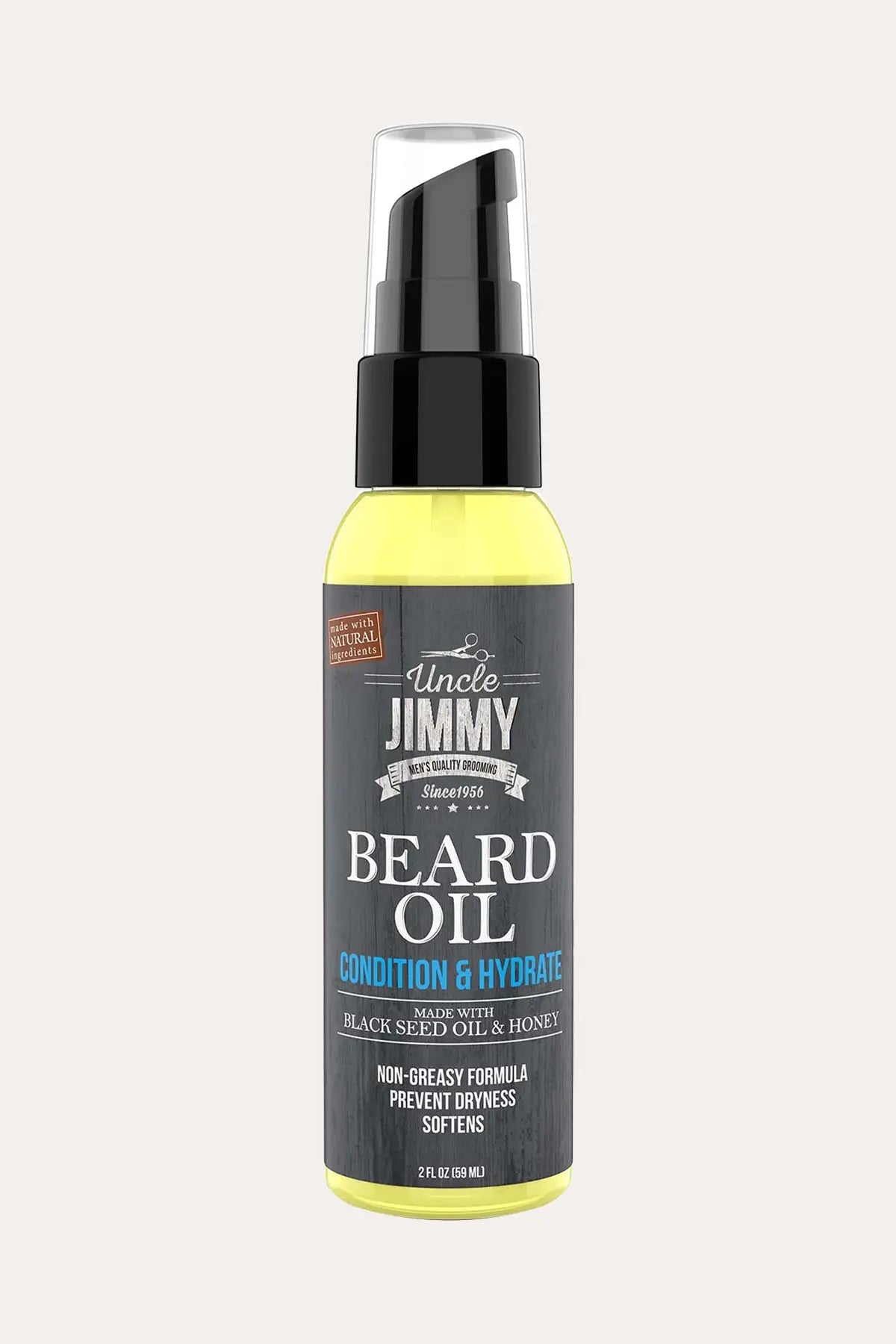 UNCLE JIMMY BEARD OIL 2oz - BSW BEAUTY CANADA