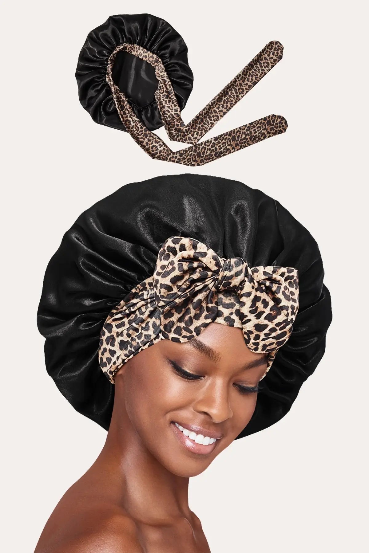 RED BY KISS ADJUSTABLE SATIN BONNET – X-LARGE RED BEAUTY