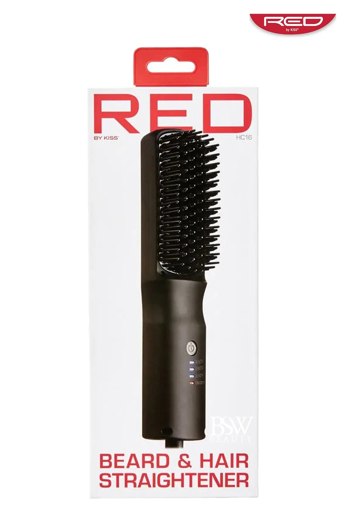 RED BY KISS BEARD & HAIR STARIGHTENER - HC16 - BSW BEAUTY CANADA