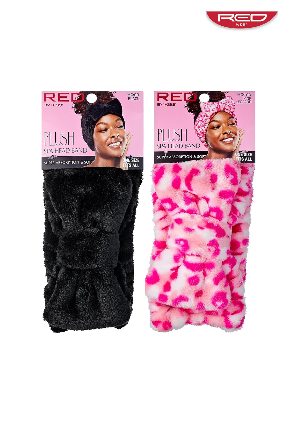 RED BY KISS PLUSH SPA HEADBAND - BSW BEAUTY CANADA