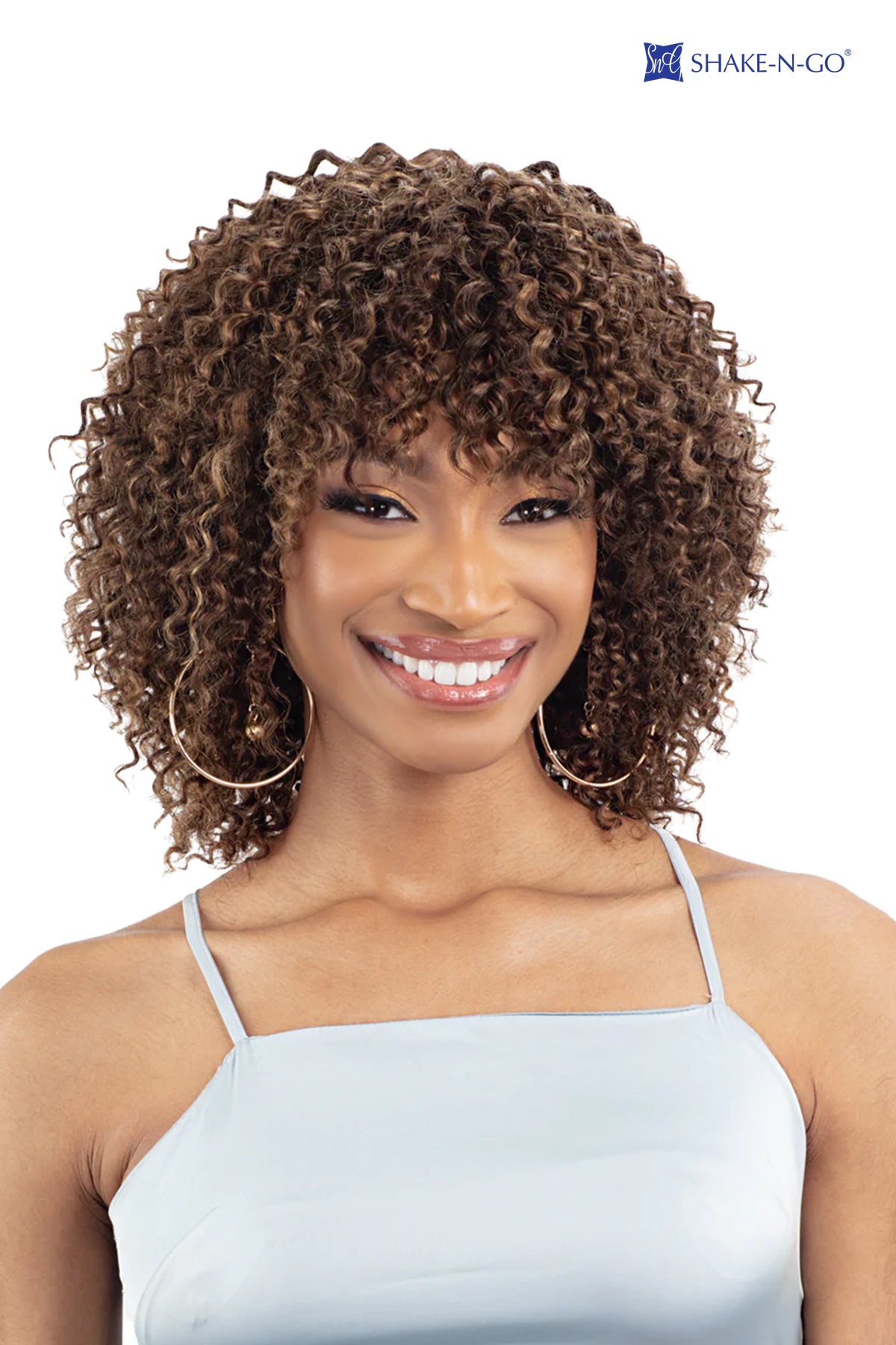 SHAKE N GO VIRGIN REMY HAIR WEAVE GLOSSY - WET & CURLY 3PCS - BSW BEAUTY CANADA