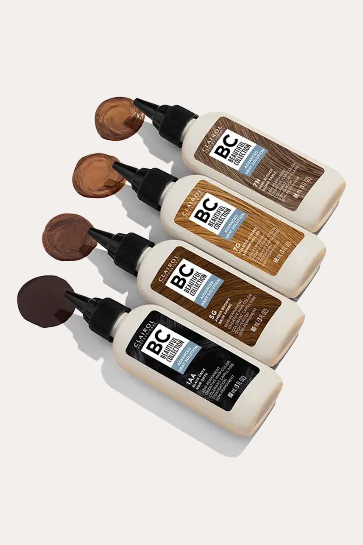 CLAIROL PROFESSIONAL BEAUTIFUL COLLECTION COLORATION SEMI-PERMANENTE POUR CHEVEUX GRIS - 8 COULEURS 88 ml