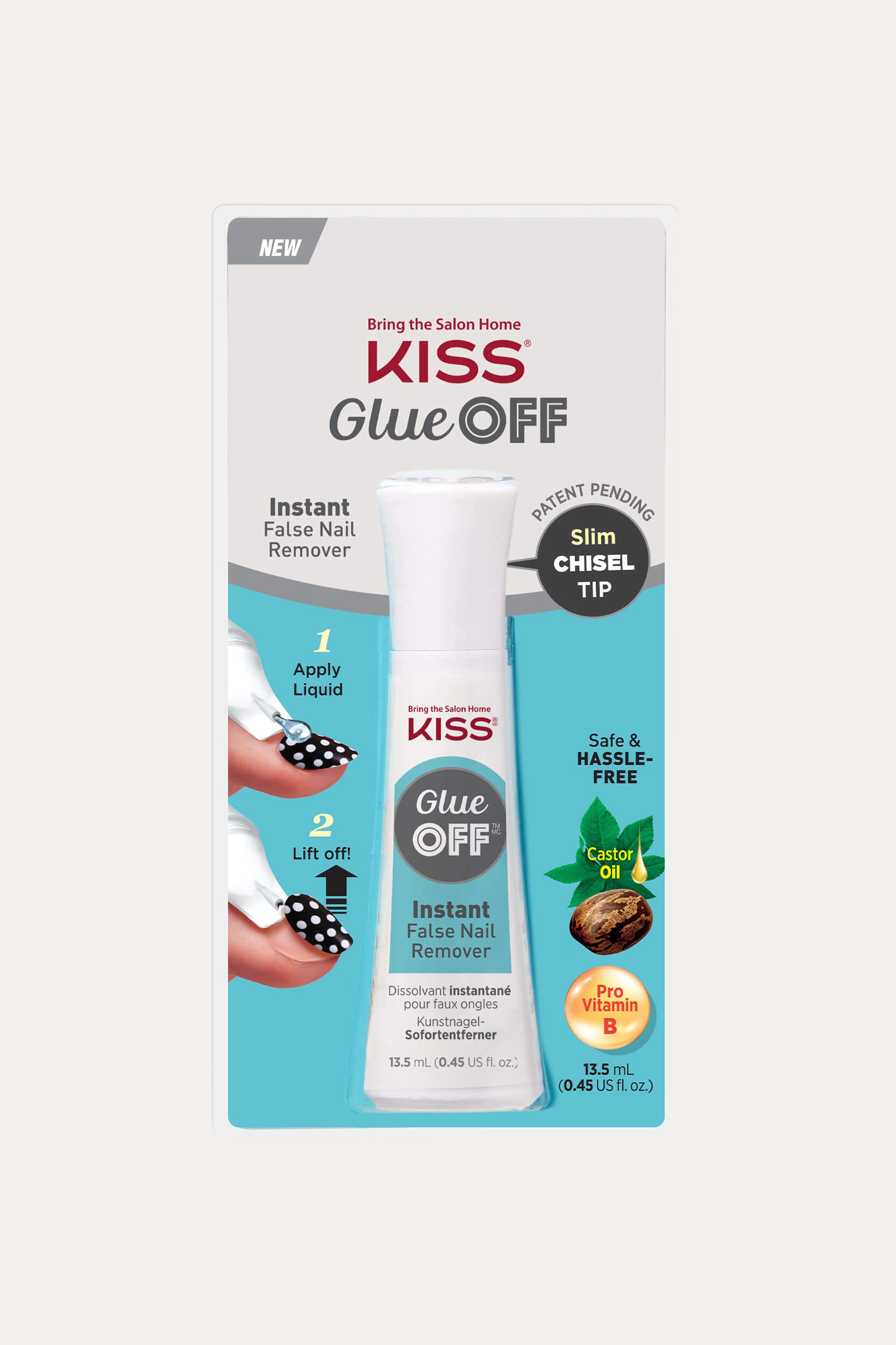 KISS GLUE OFF FALSE NAIL REMOVER 13.5ml