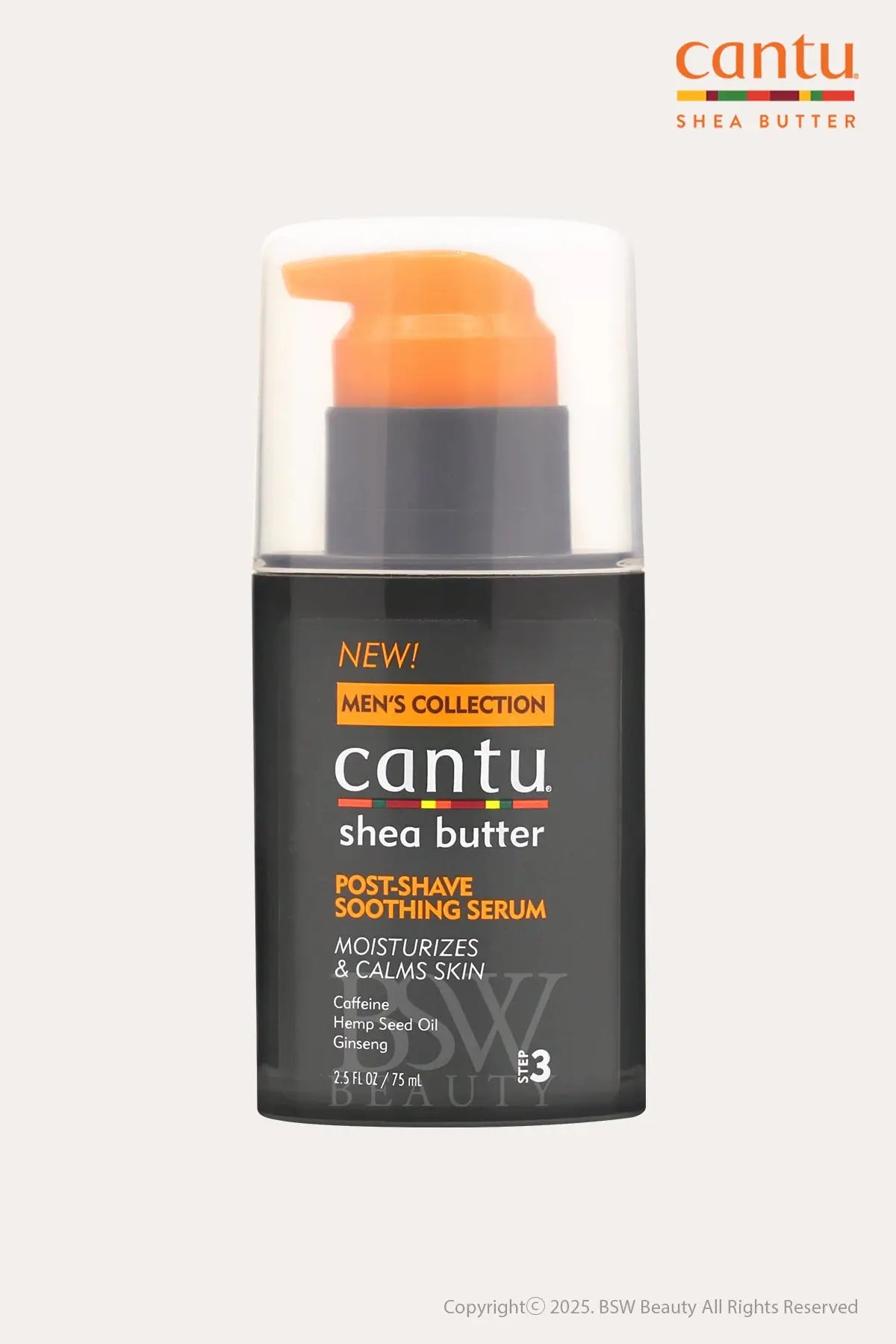CANTU SHEA BUTTER MENS COLLECTION POST SHAVE SOOTHING SERUM 2.5oz - BSW BEAUTY CANADA