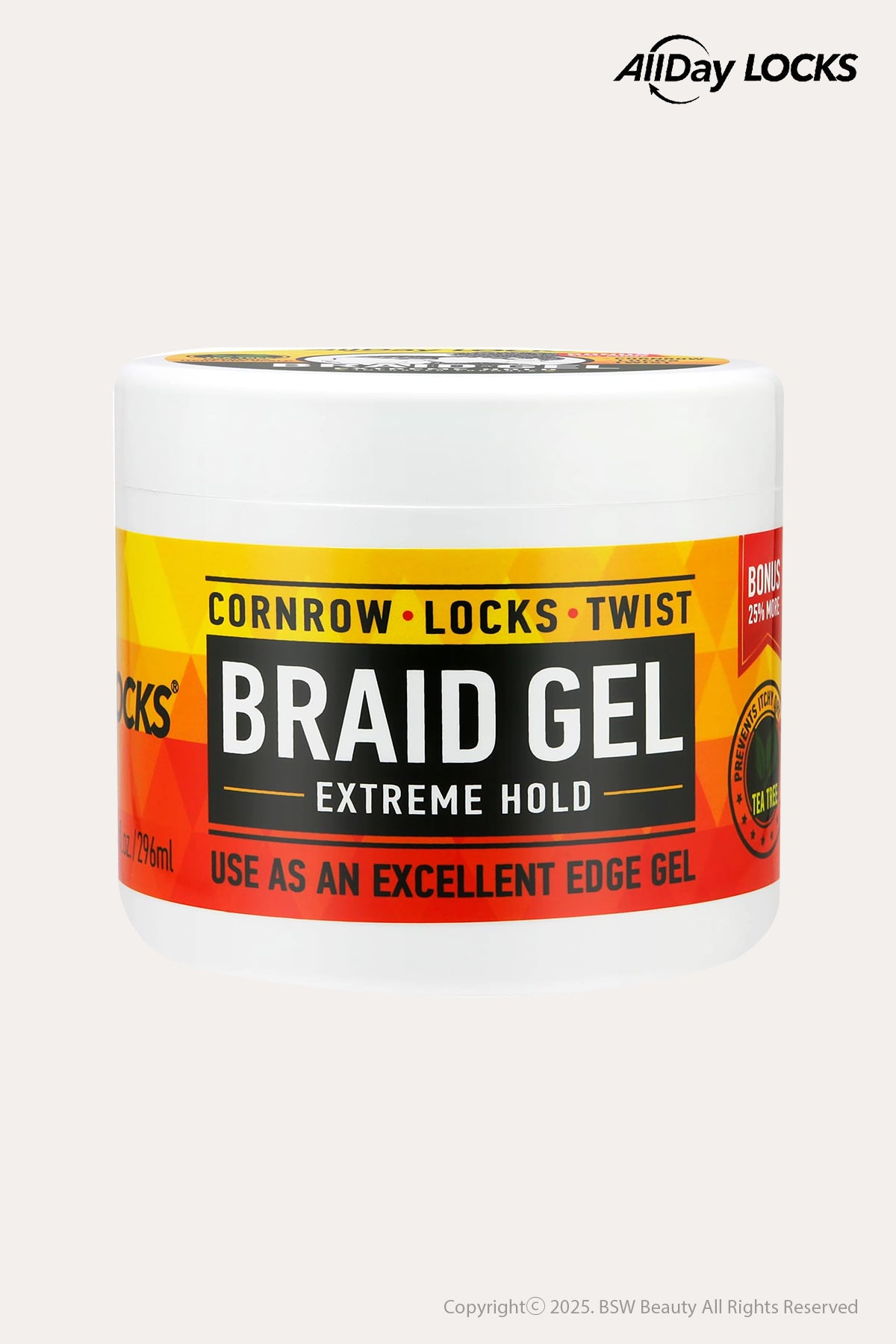 ALLDAY LOCKS BRAID GEL - EXTREME HOLD - BSW BEAUTY CANADA