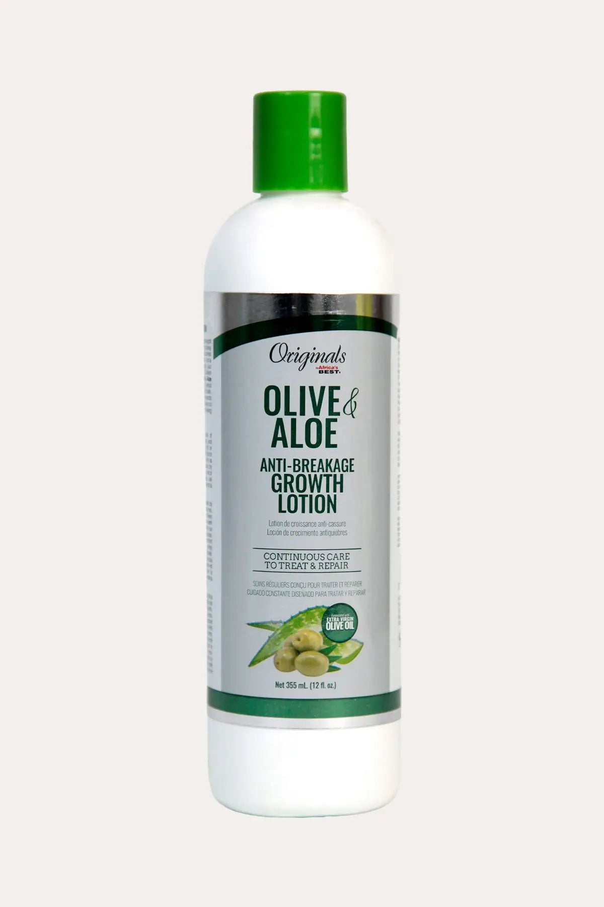AFRICA'S BEST OLIVE OIL MOISTURIZING GROWTH LOTION 12oz