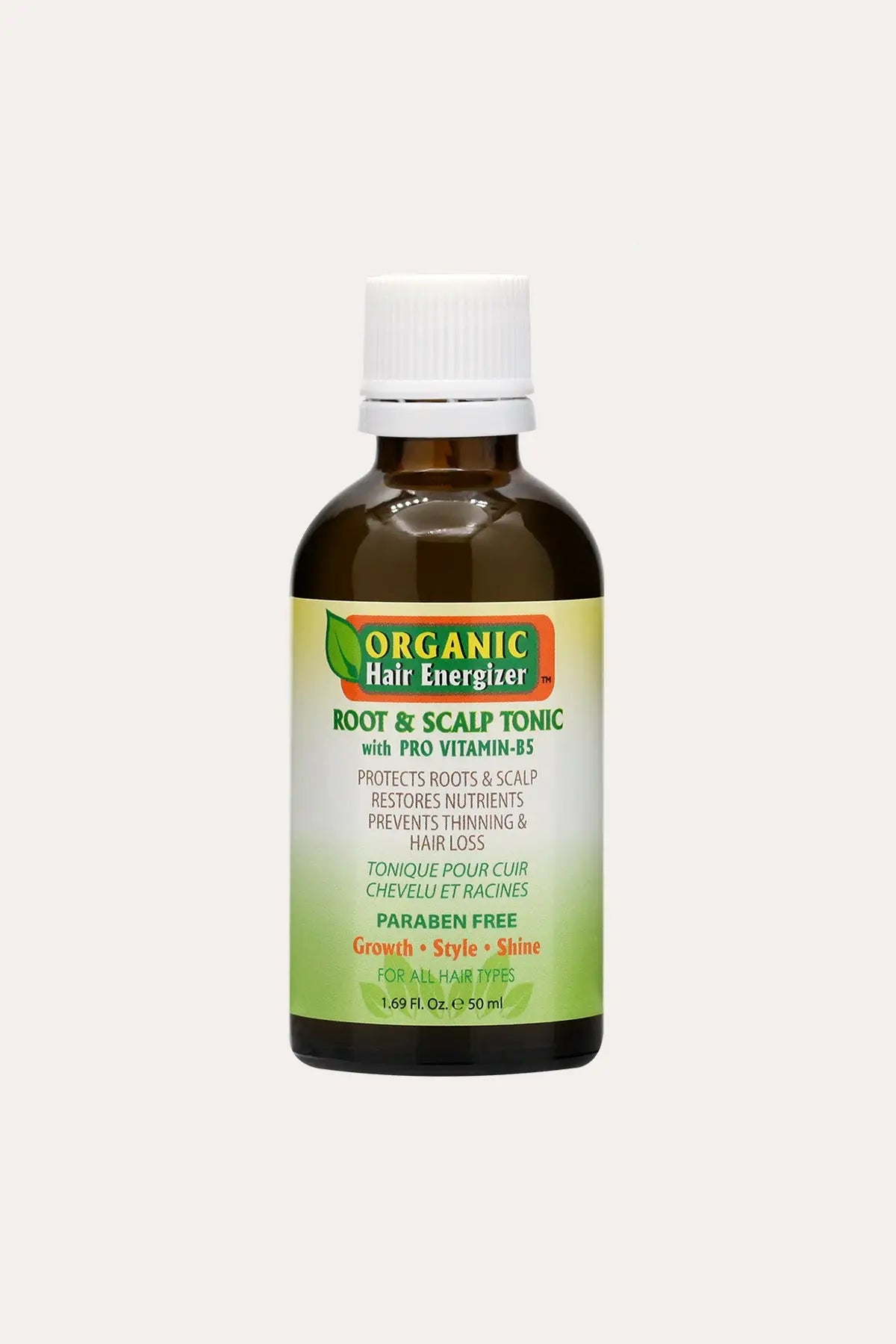 ORGANIC HAIR ENERGIZER ROOT & SCALP TONIC WITH PRO VITAMIN B5 1.69oz - BSW BEAUTY CANADA