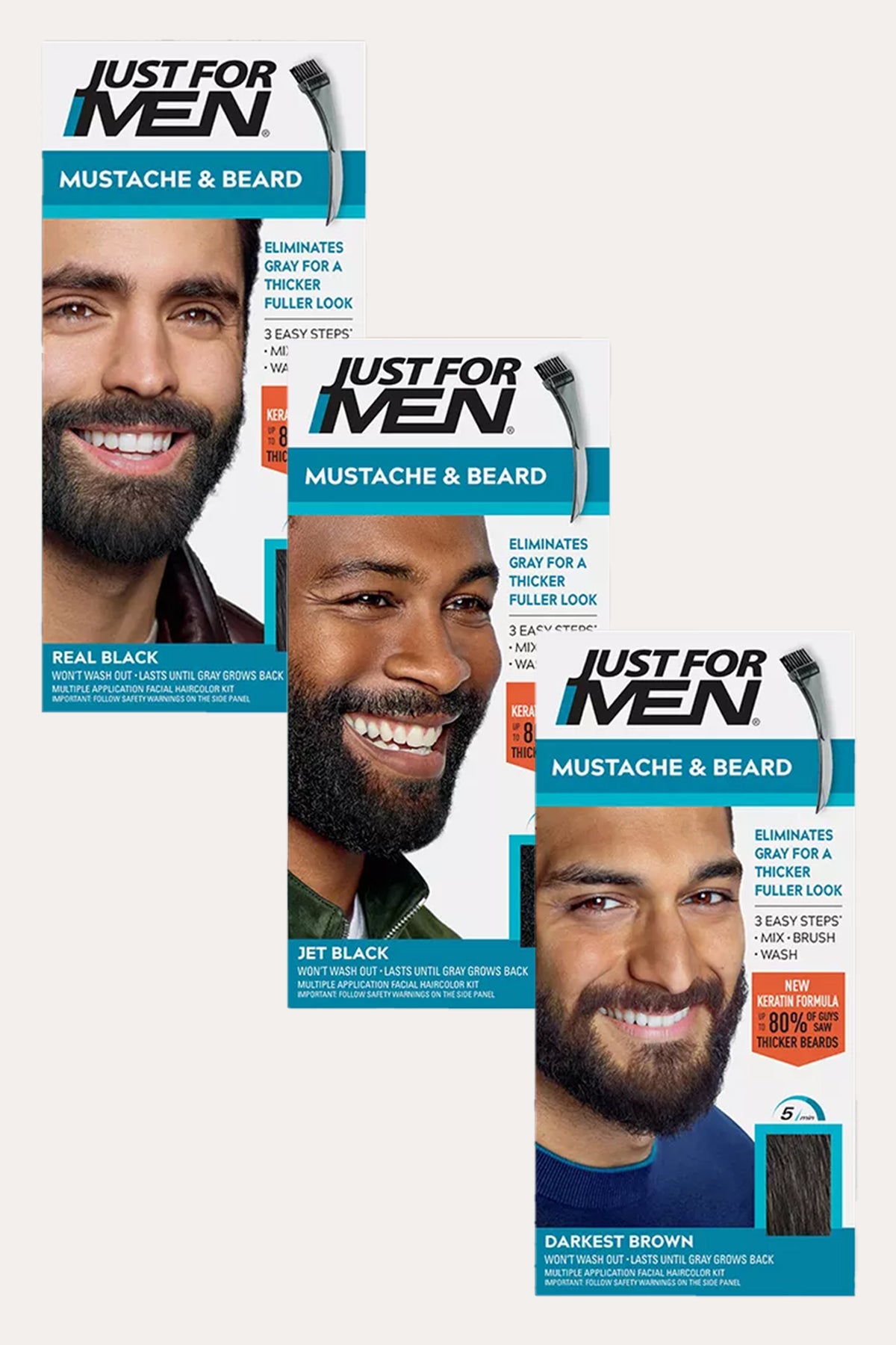 JUST FOR MEN MUSTACHE COLOR - BSW BEAUTY CANADA