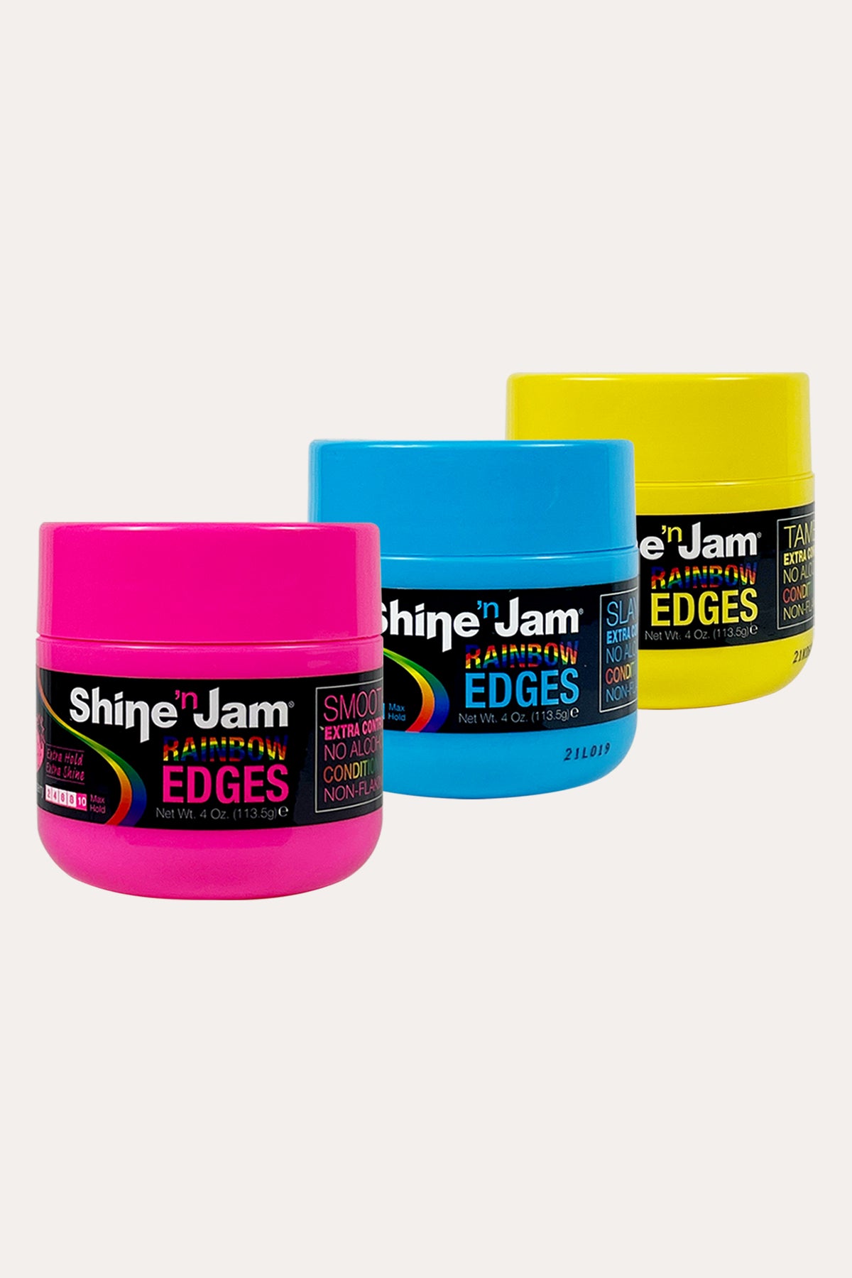 AMPRO PRO STYLE SHINE'N JAM RAINBOW EDGES 4oz - BSW BEAUTY CANADA
