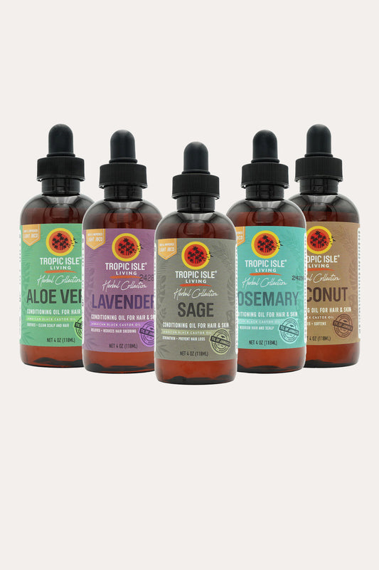 TROPIC ISLE JAMAICAN BLACK CASTOR OIL 4oz - 5 FLAVORS - BSW BEAUTY CANADA