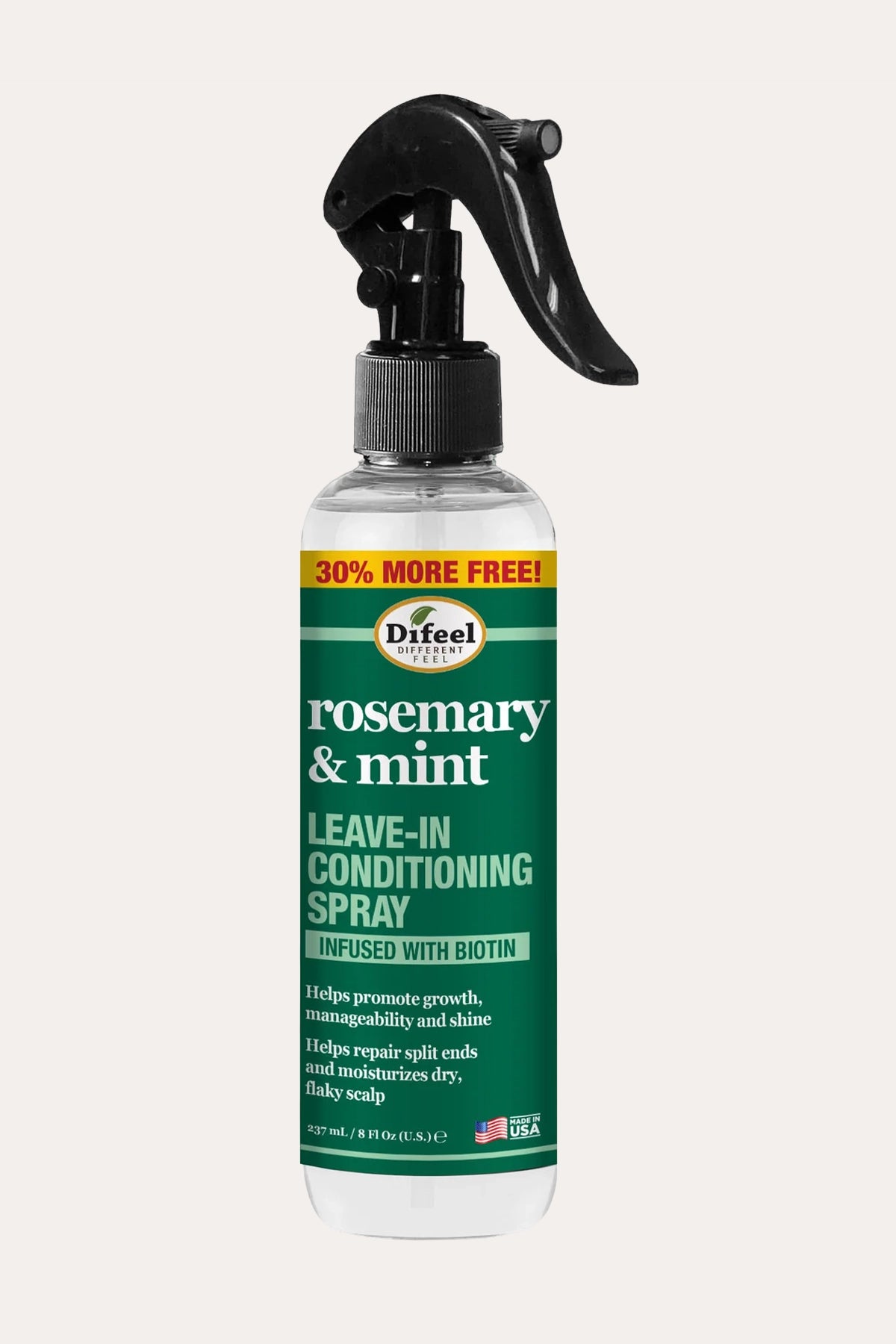 !DIFEEL VAPORISATEUR CAPILLAIRE SANS RINÇAGE À LA MENTHE ET AU ROMARIN 177ml