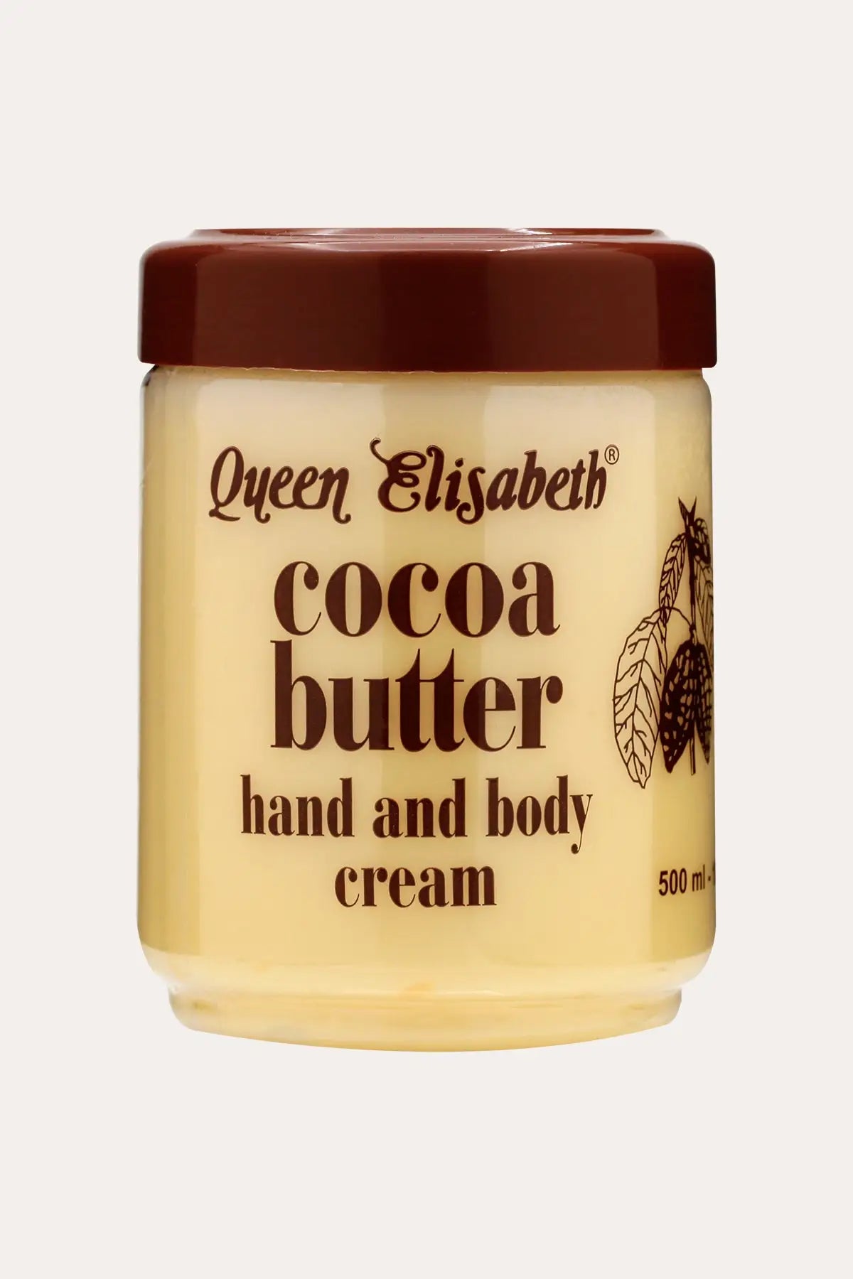QUEEN ELISABETH COCOA BUTTER HAND AND BODY CREAM 16.9oz - BSW BEAUTY CANADA