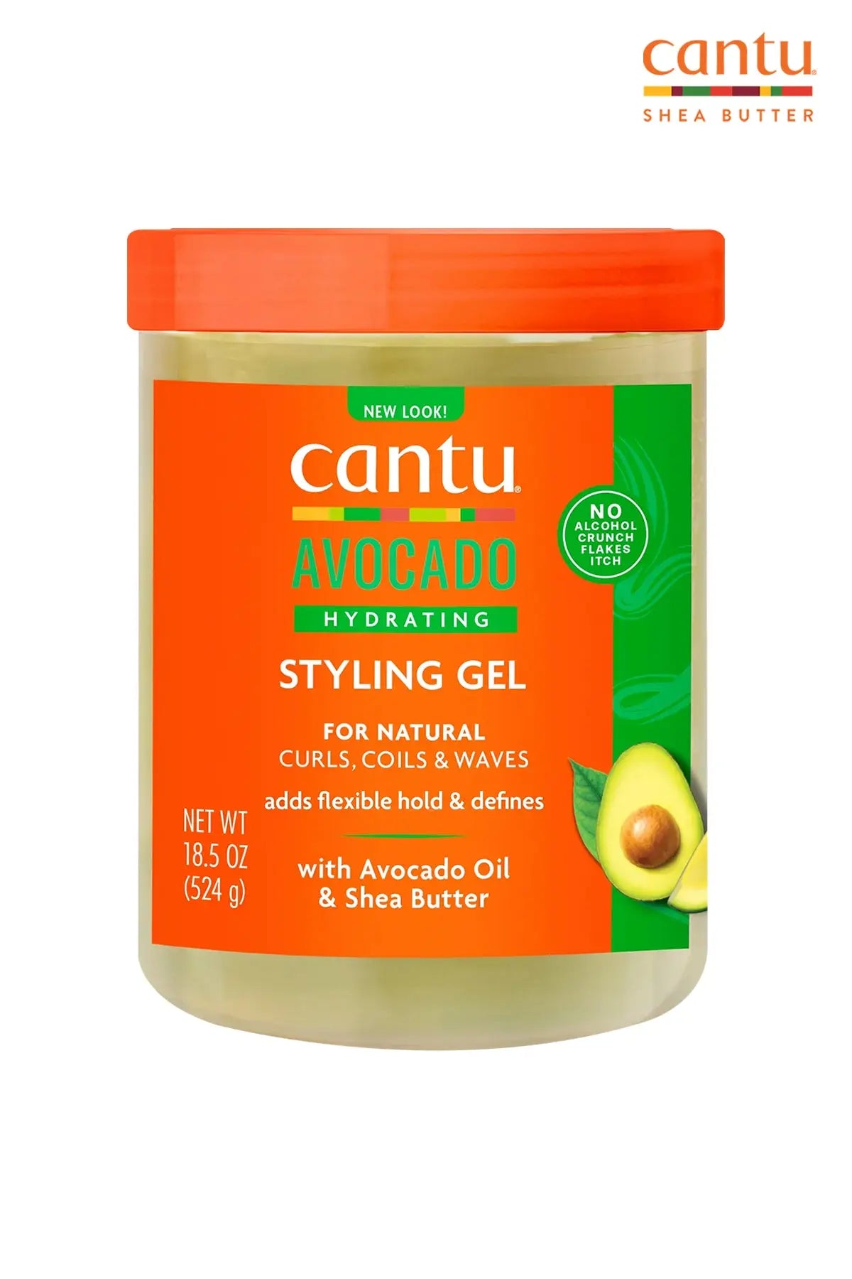 CANTU AVOCADO HYDRATING STYLING GEL 18.5oz - BSW BEAUTY CANADA