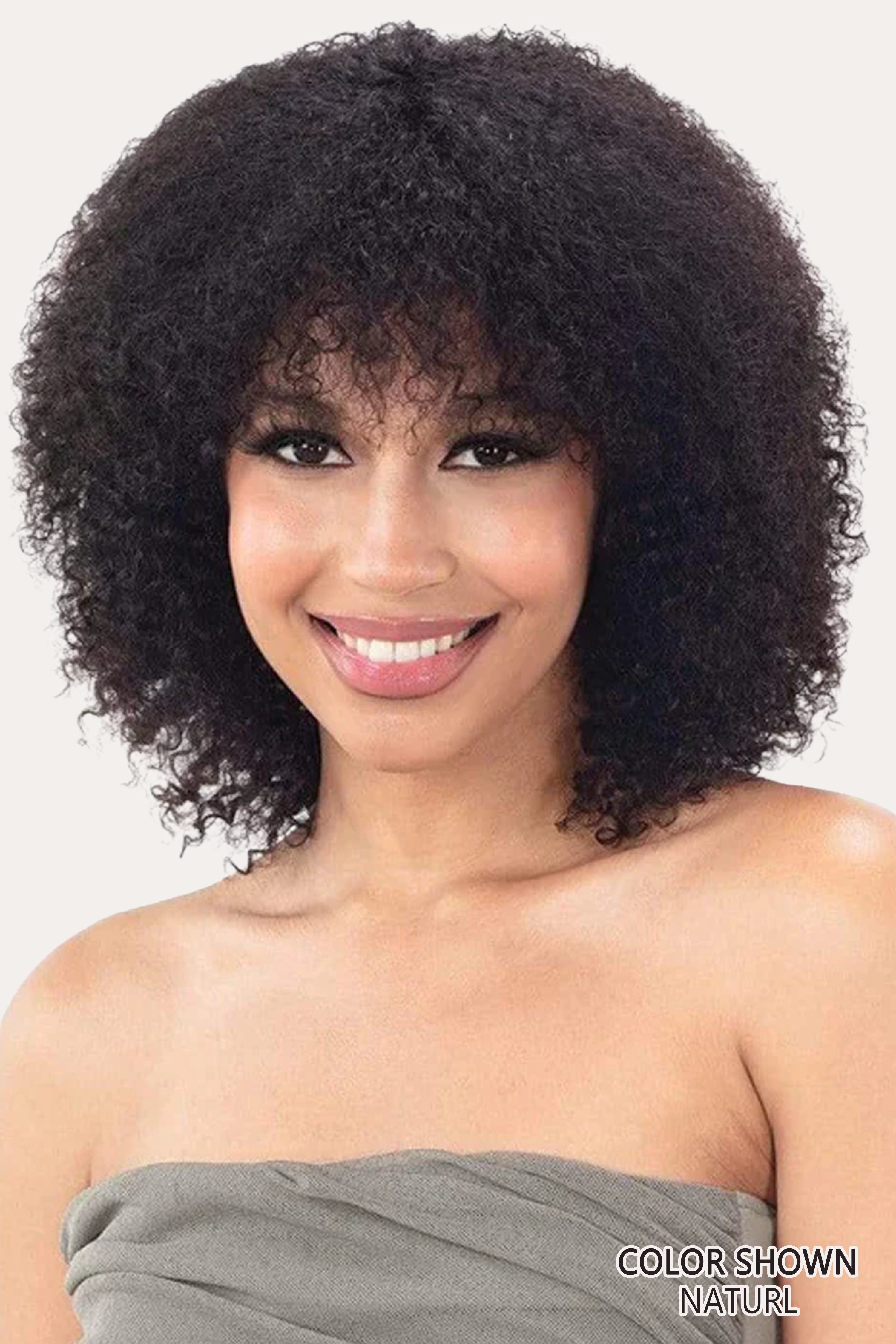 [Registered][Pickup Complete]SHAKE N GO NAKED 100% HUMAN HAIR WET&WAVY WIG - WAIKIKI CURL !