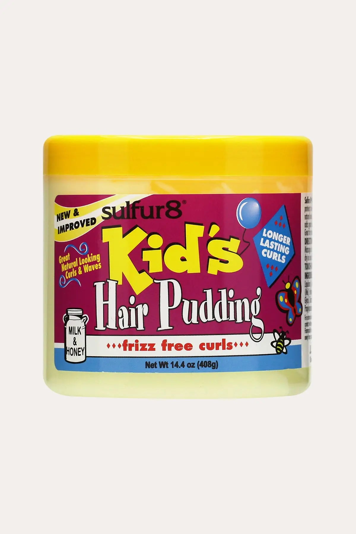 SULFUR8 KID'S FRIZZ FREE CURLS HAIR PUDDING 14.4oz - BSW BEAUTY CANADA