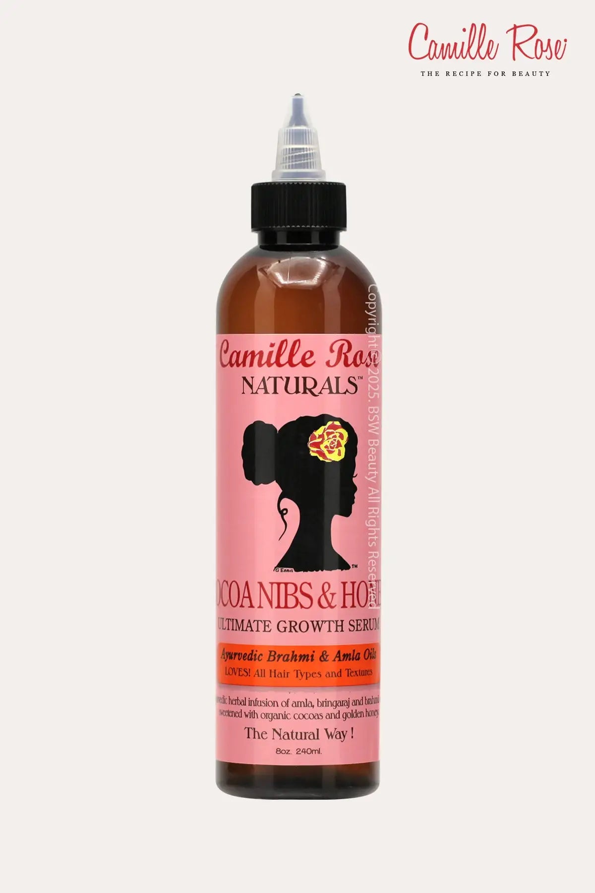 CAMILLE ROSE NATURALS COCOA NIBS & HONEY ULTIMATE STRENGTH SERUM 8oz - BSW BEAUTY CANADA