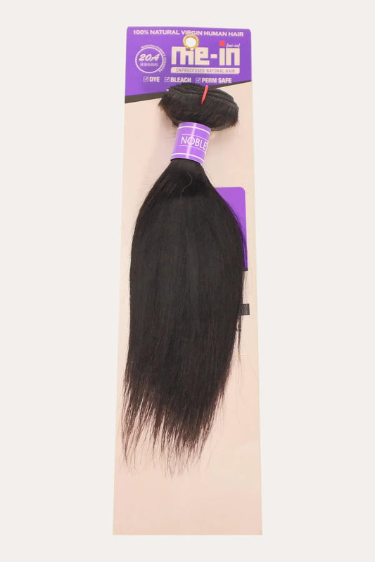 NOBLESSE ME-IN 20A UNPROCESSED HUMAN HAIR BUNDLE - STRAIGHT 12" NOBLESSE