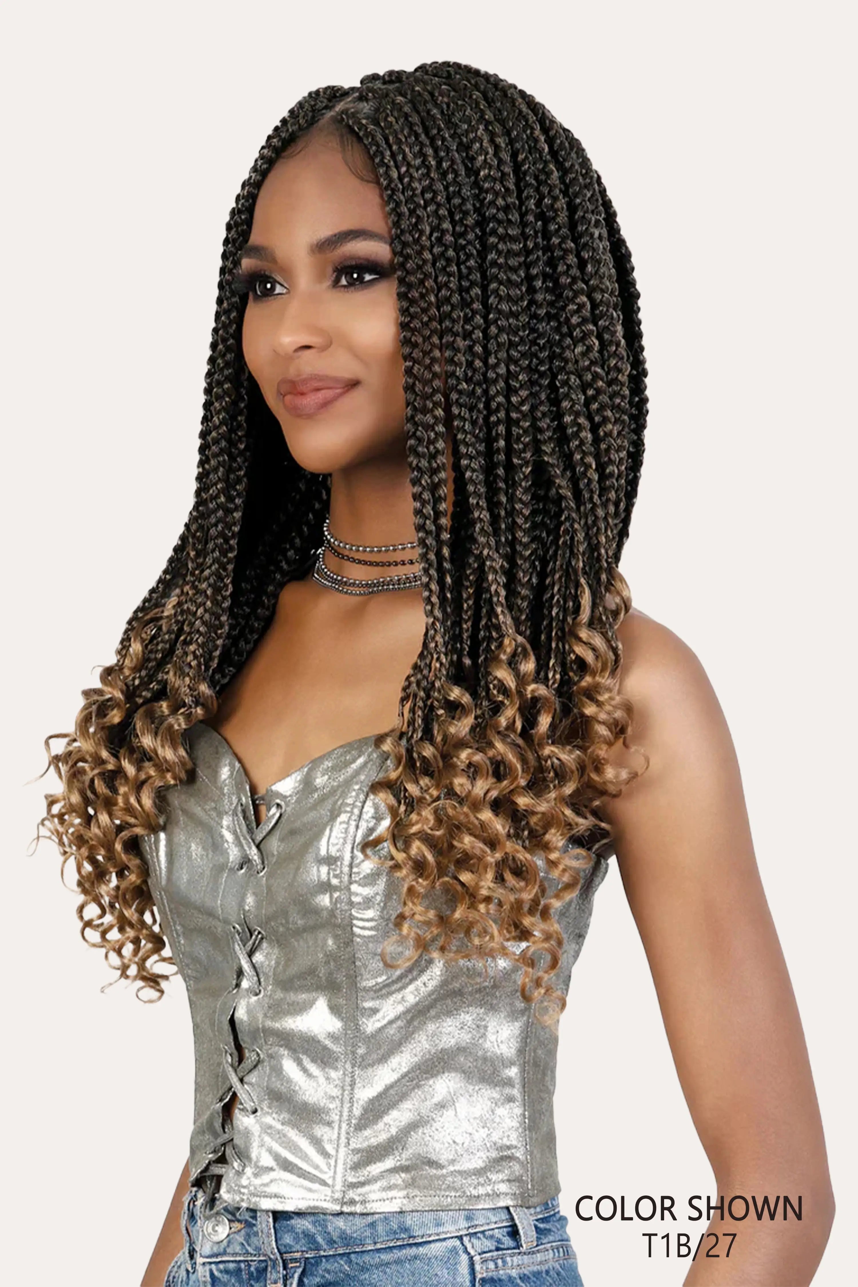 MOTOWN HD HAND BRAIDED WIG - WLBII.LUCK 24"