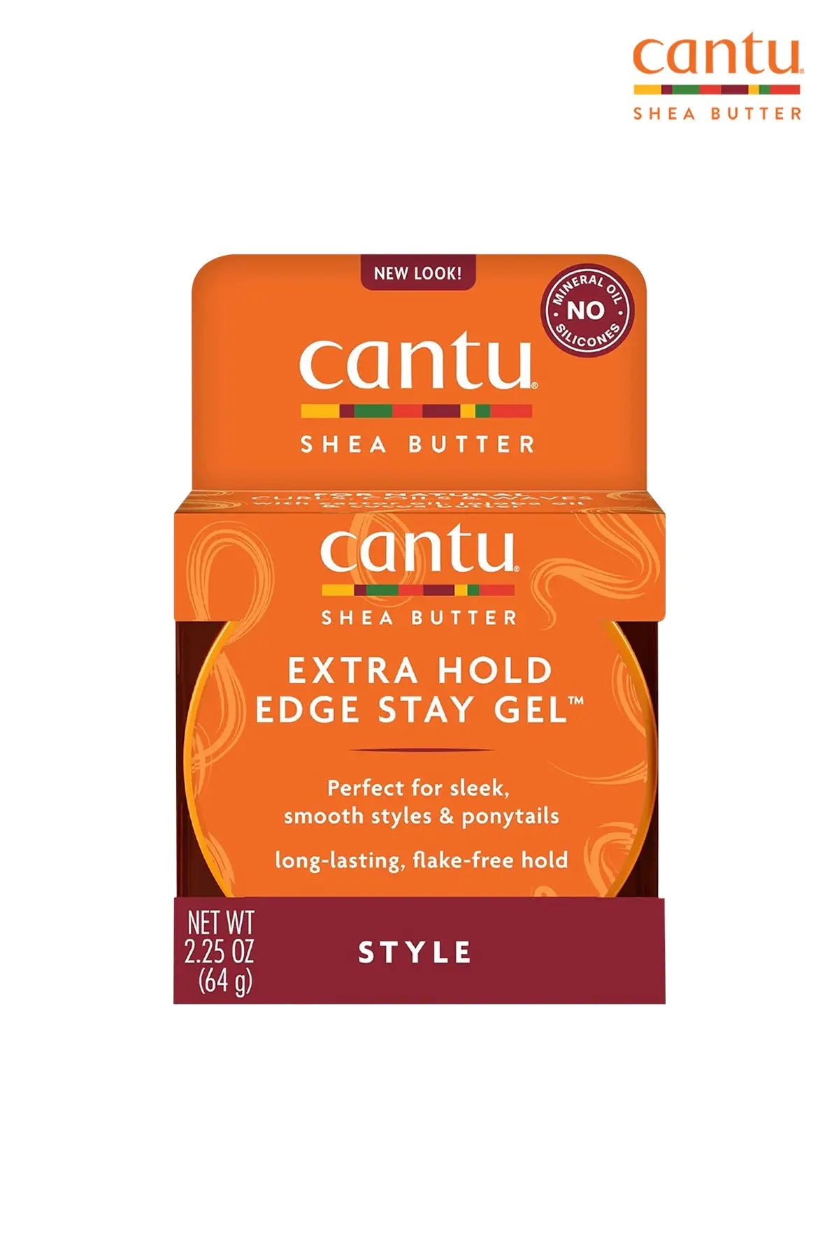 CANTU SHEA BUTTER EXTRA HOLD EDGE STAY GEL 2.25oz - BSW BEAUTY CANADA