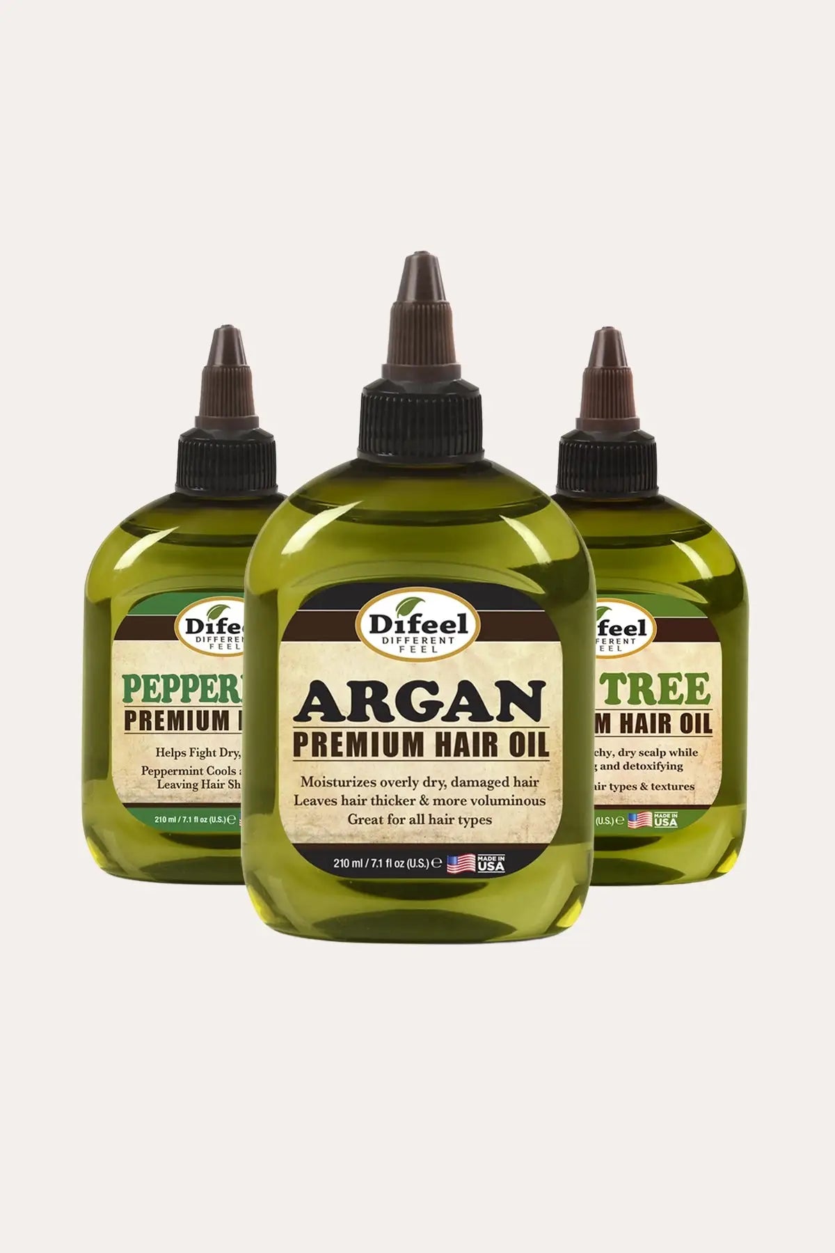 DIFEEL 99% NATURAL PREMIUM HAIR OIL 7.1oz FISK