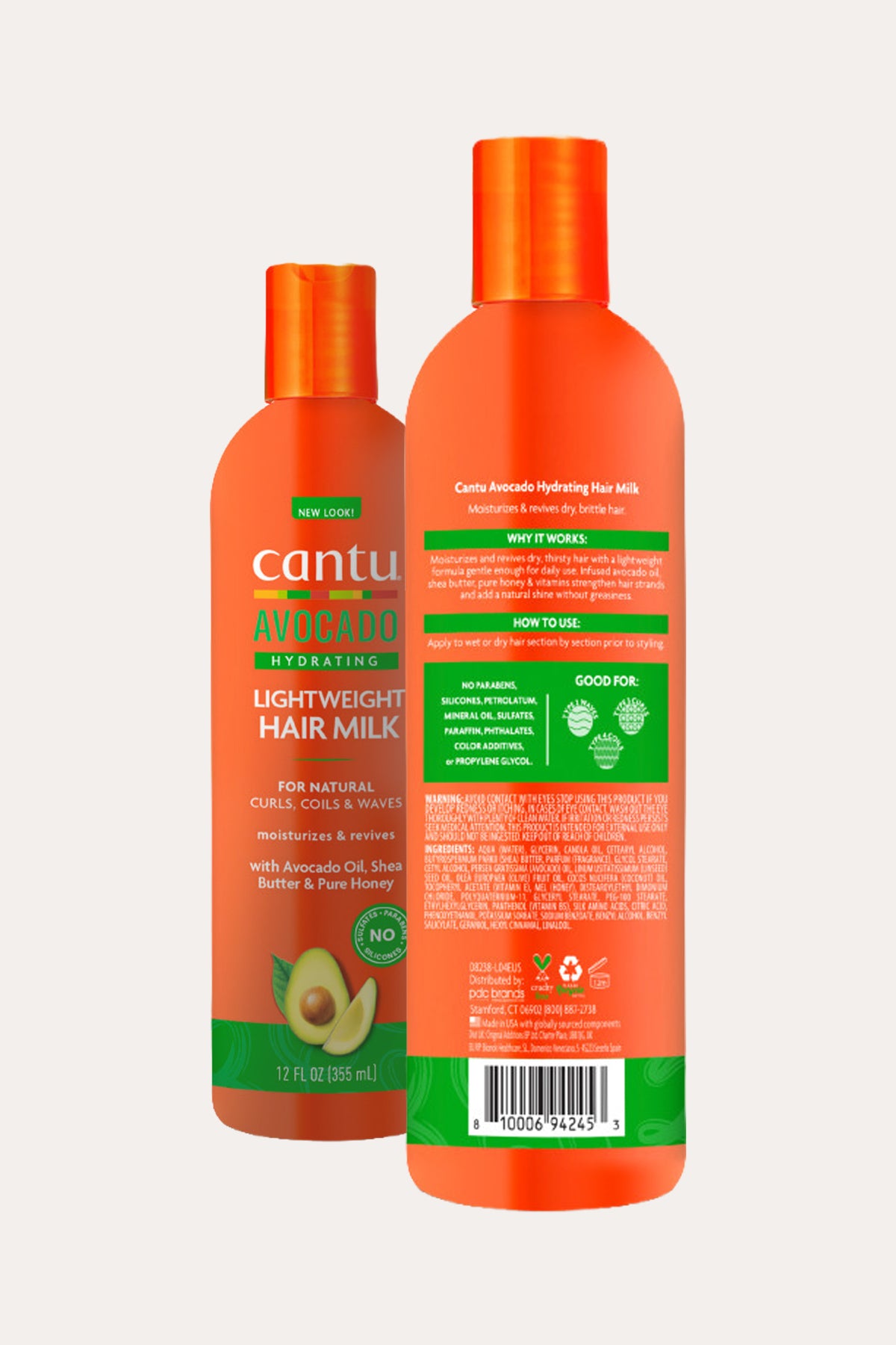 CANTU AVOCADO HYDRATING LIGHTWEIGHT HAIR MILK 12oz