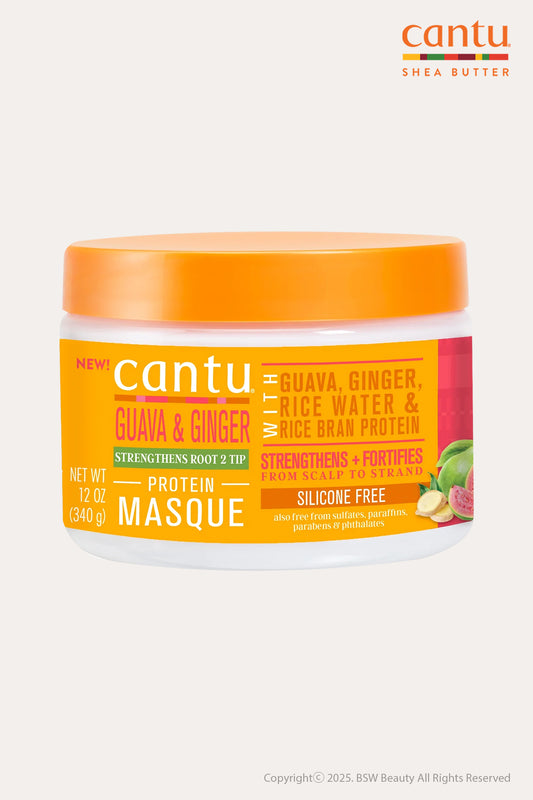 CANTU GUAVA & GINGER RICE WATER PROTEIN MASQUE 12oz - BSW BEAUTY CANADA
