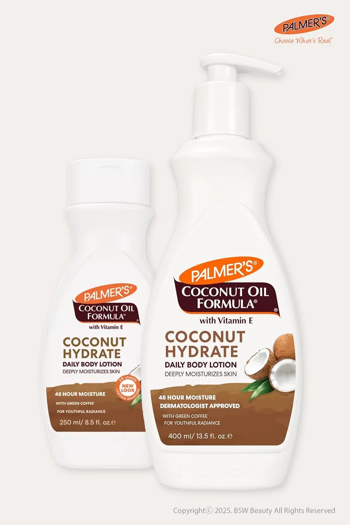 PALMER'S COCONUT OIL FORMULA COCONUT BODY LOTION - 3 SIZES - BSW BEAUTY CANADA