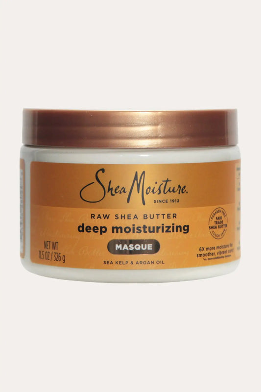 SHEA MOISTURE RAW SHEA BUTTER DEEP MOISTURIZING MASQUE 11.5oz SHEA MOISTURE