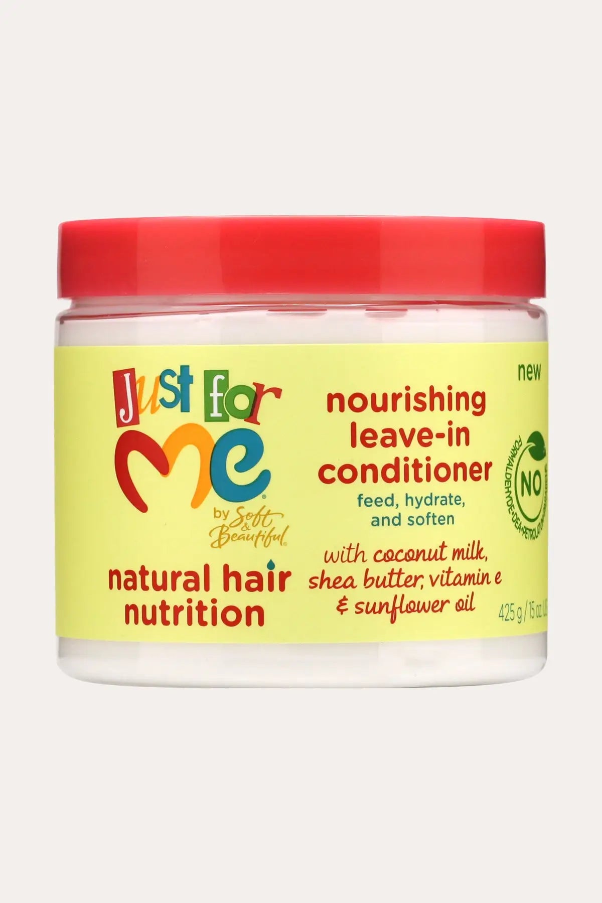 JUST FOR ME NATURAL HAIR NUTRITION NOURISHING LEAVE-IN CONDITIONER 15oz - BSW BEAUTY CANADA