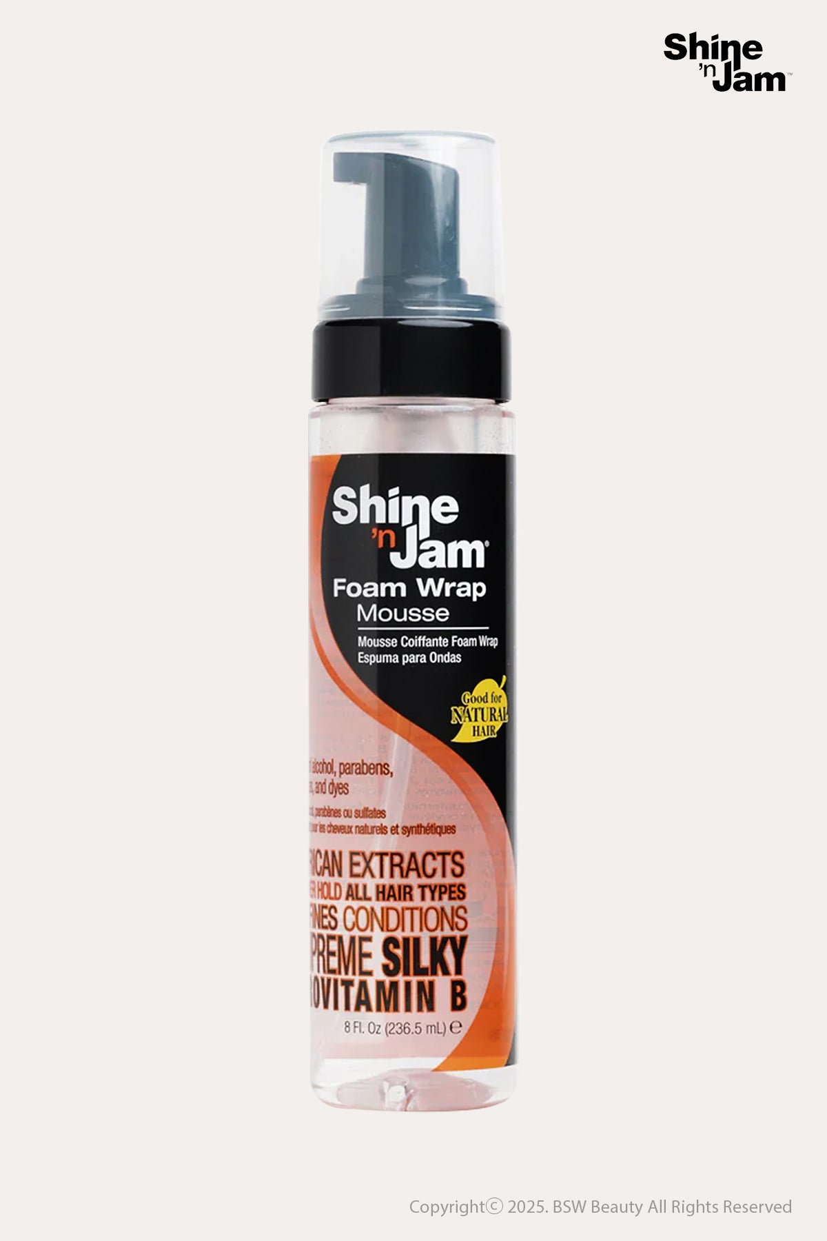 AMPRO SHINE N JAM FOAM WRAP 8oz - BSW BEAUTY CANADA