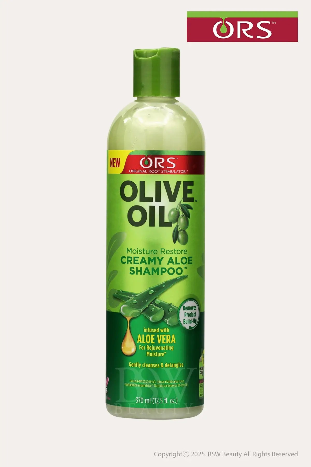 ORS OLIVE OIL MOISTURE RESTORE CREAMY ALOE SHAMPOO 12.5oz