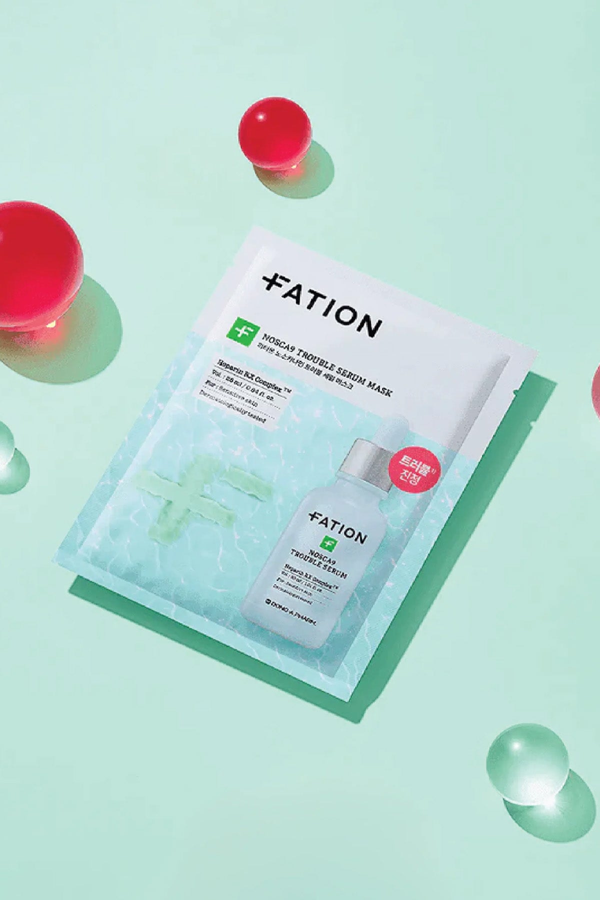 FATION NOSCA9 TROUBLE SERUM MASK - BSW BEAUTY CANADA