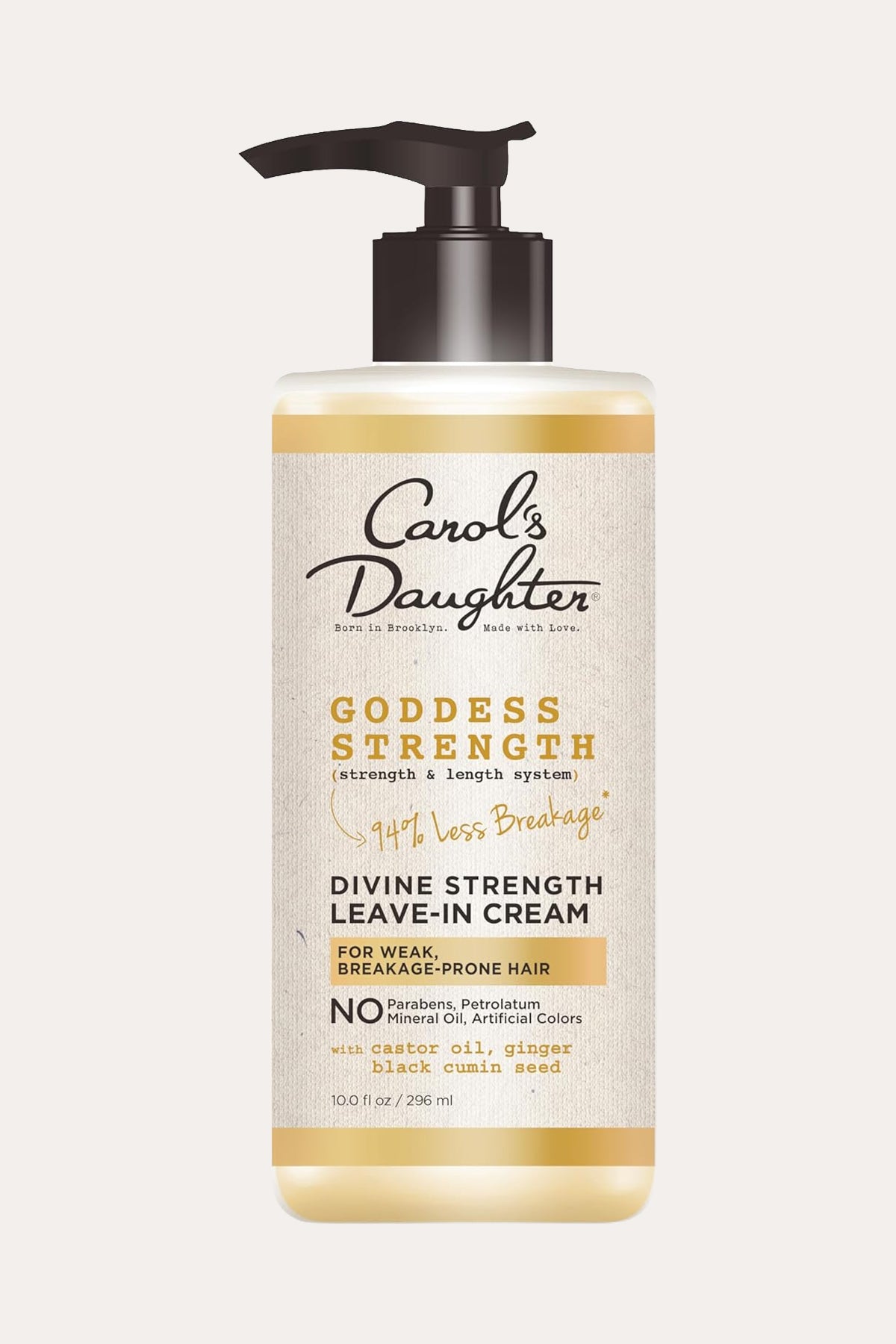 CAROLS DAUGHTER GODDESS STRENGTH LEAVE IN CREAM 10oz