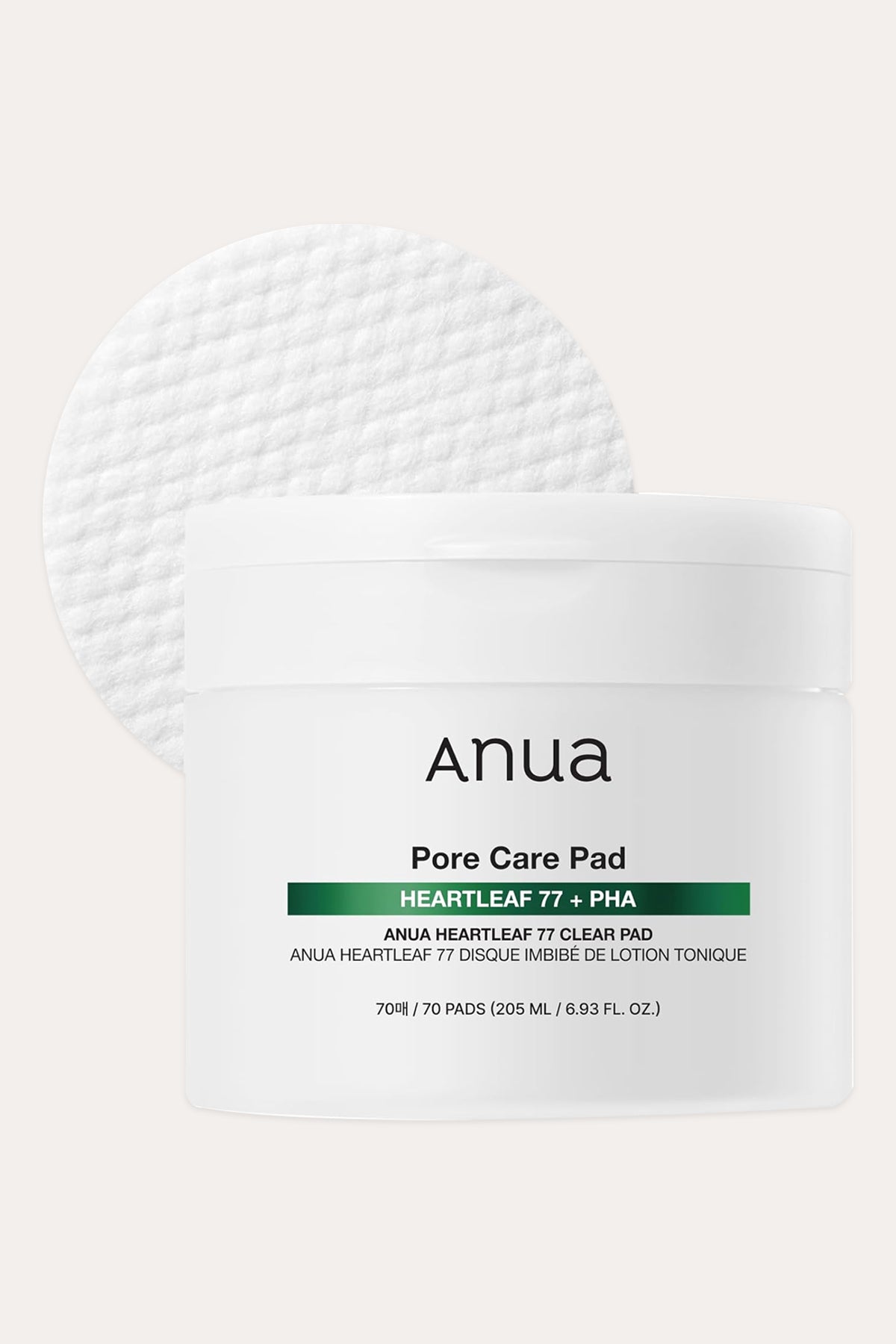 ANUA HEARTLEAF 77% CLEAR TONER PAD - BSW BEAUTY CANADA